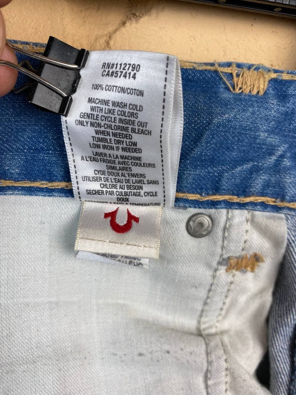 True Religion Vintage True Religion Y2K Japanese Style Jeans Size US 38 / EU 54 - 15 Thumbnail