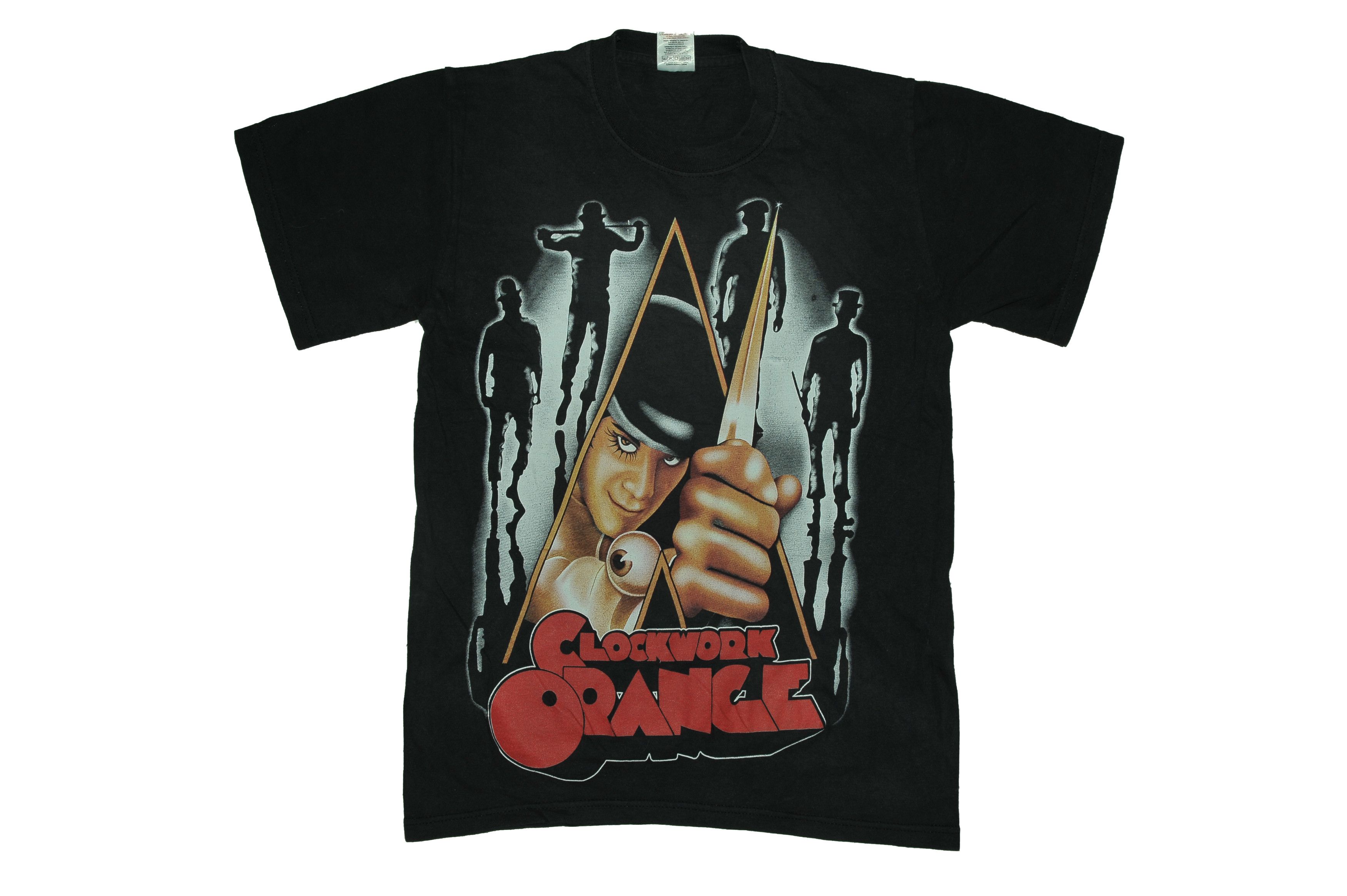 Fruit Of The Loom Vintage Clockwork Orange T-shirt Size US S / EU 44-46 / 1 - 1 Thumbnail
