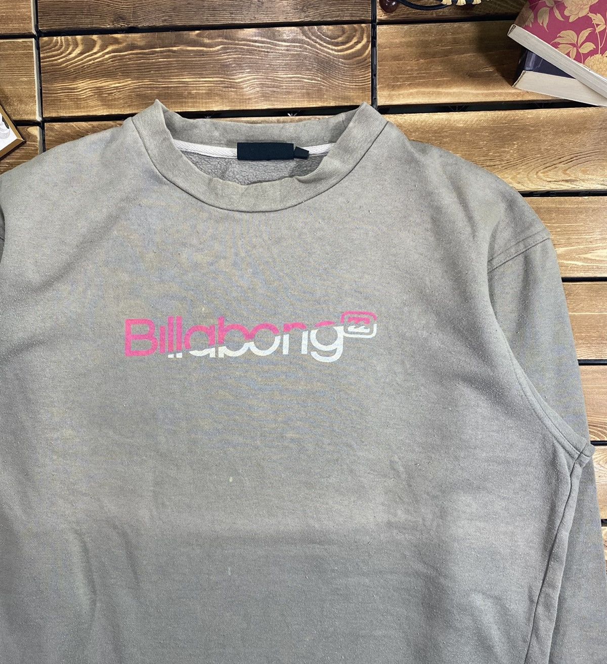 Billabong × Vintage Vintage 90s Billabong Surf Clothing Sweatshirt Size L Size US L / EU 52-54 / 3 - 7 Thumbnail