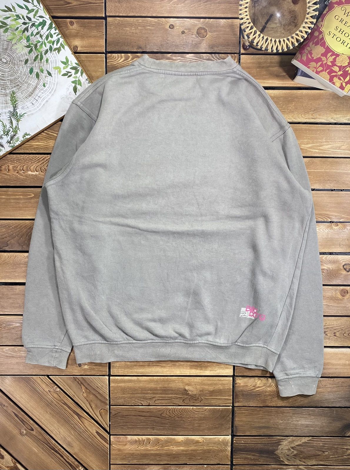 Billabong × Vintage Vintage 90s Billabong Surf Clothing Sweatshirt Size L Size US L / EU 52-54 / 3 - 9 Thumbnail
