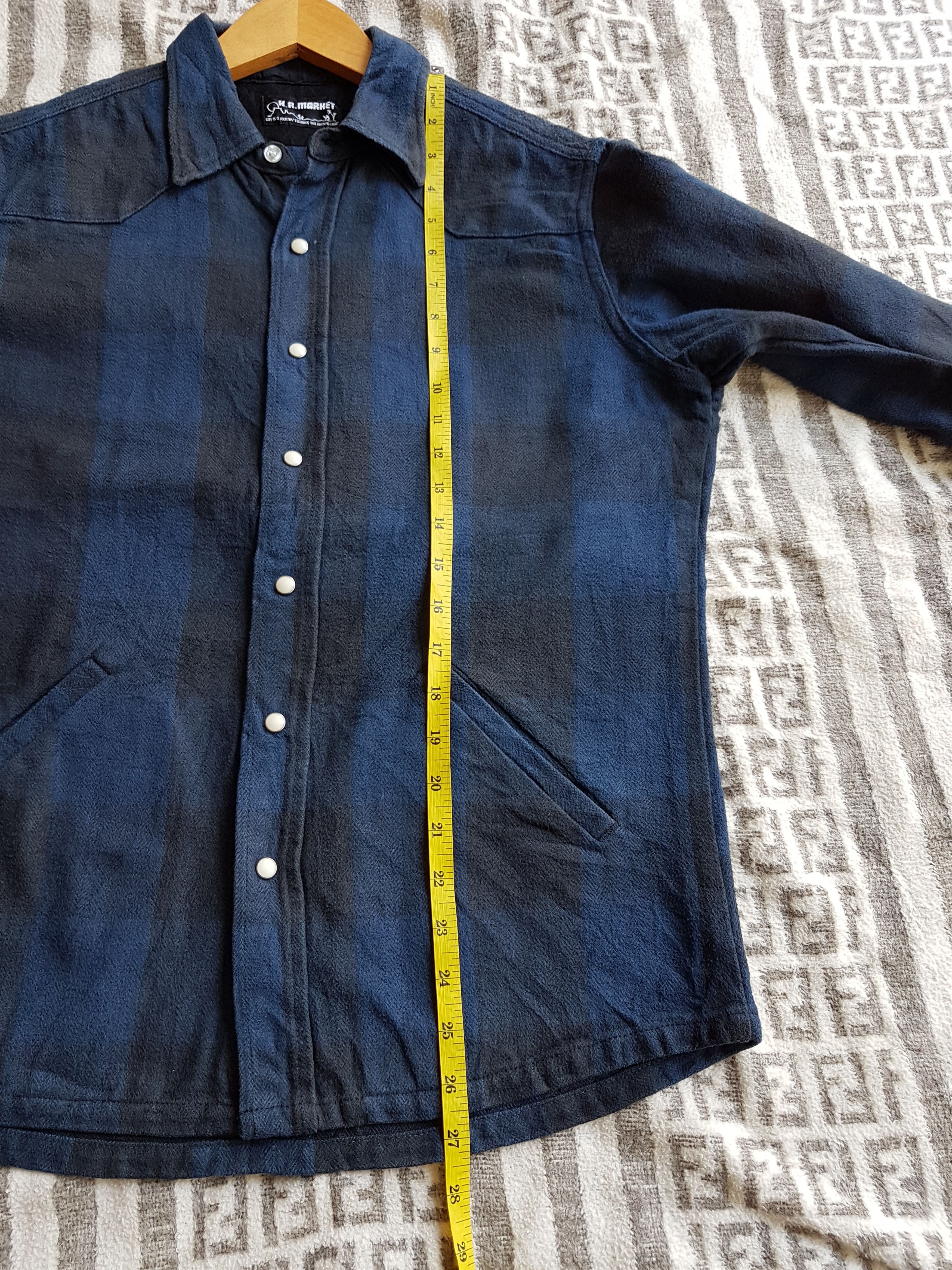 Blue Blue Japan × HOLLYWOOD RANCH MARKET Fit S to M,HR Market Blue Blue Japan Size US S / EU 44-46 / 1 - 11 Thumbnail