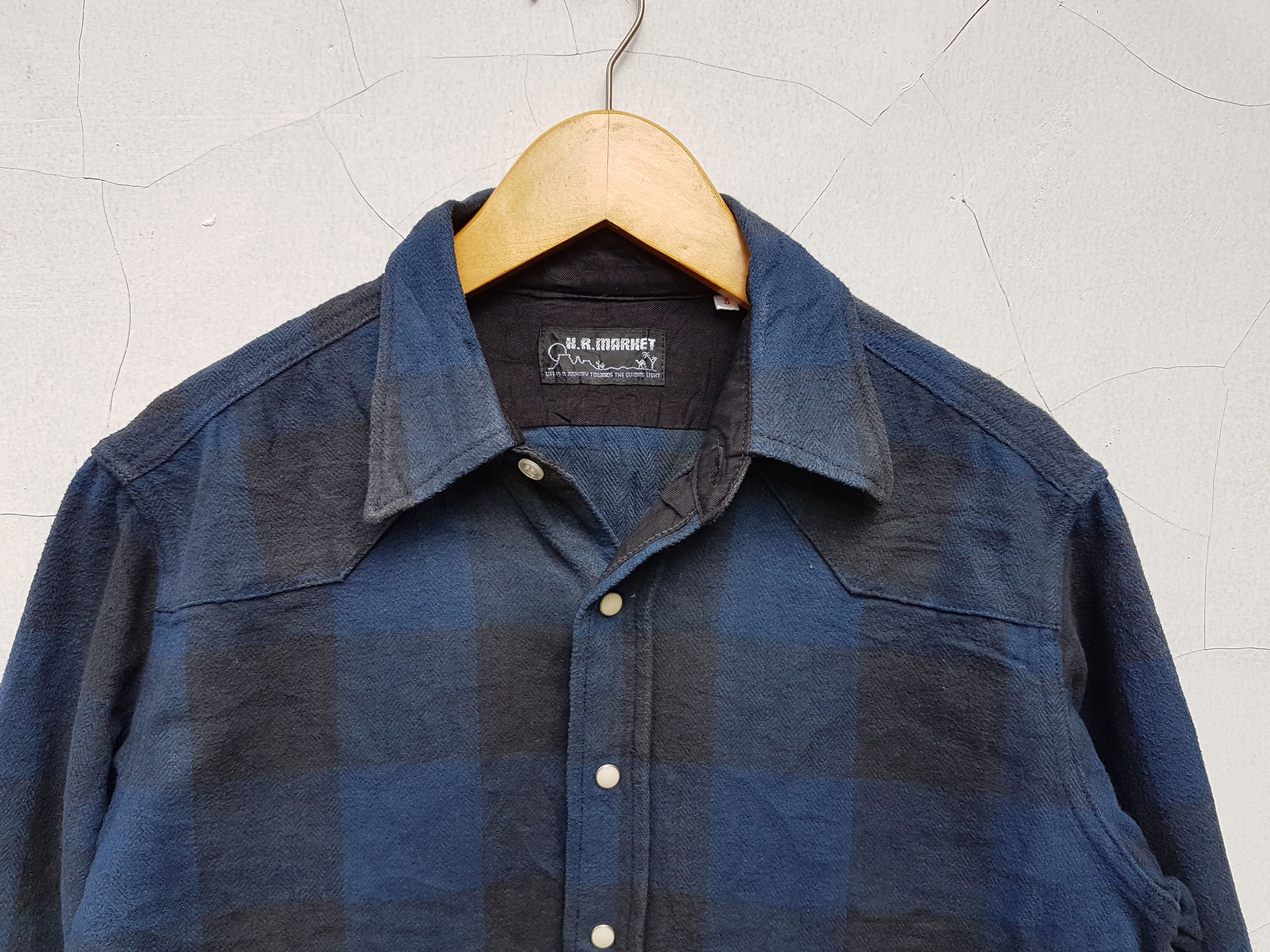 Blue Blue Japan × HOLLYWOOD RANCH MARKET Fit S to M,HR Market Blue Blue Japan Size US S / EU 44-46 / 1 - 4 Thumbnail