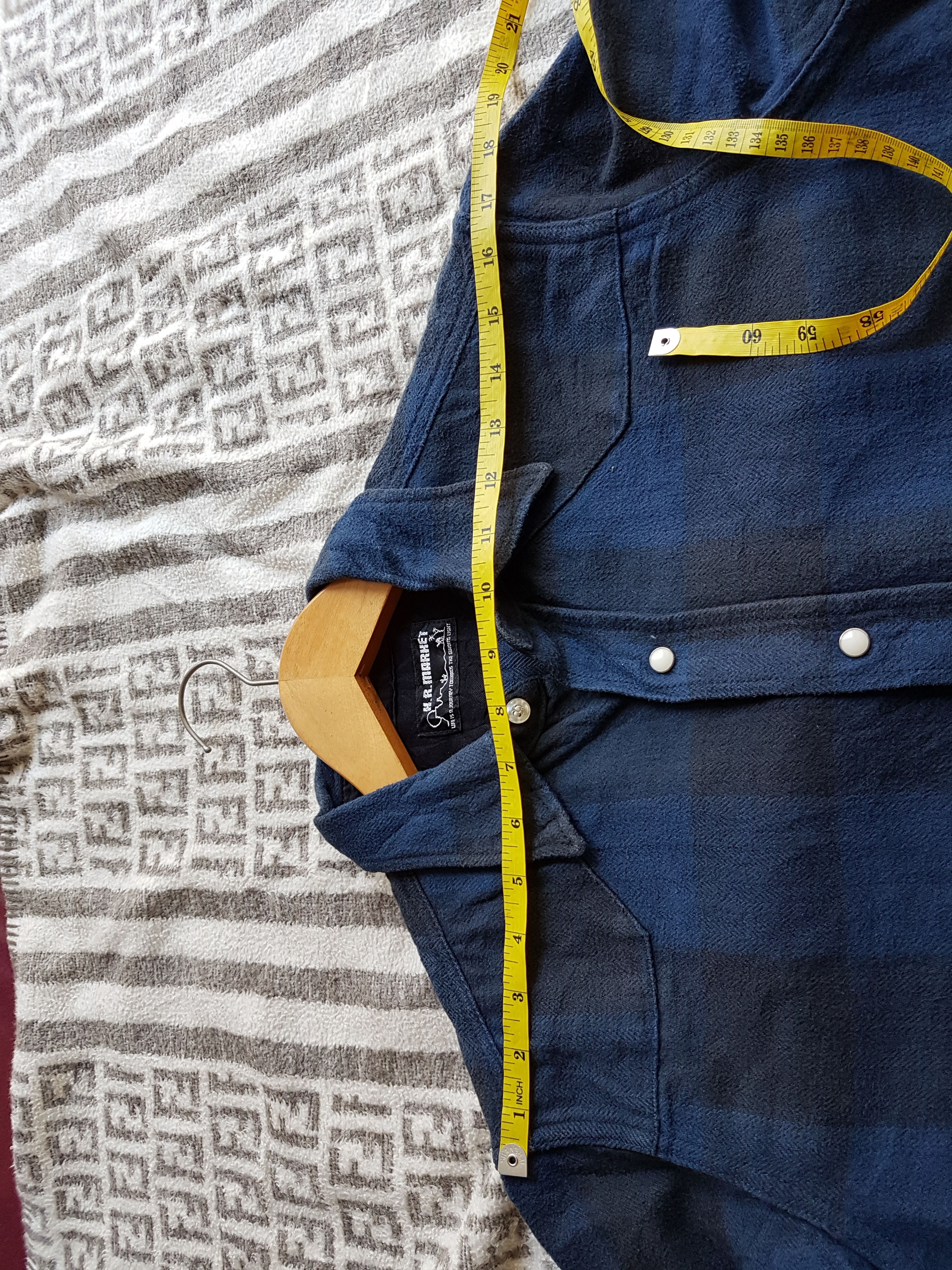 Blue Blue Japan × HOLLYWOOD RANCH MARKET Fit S to M,HR Market Blue Blue Japan Size US S / EU 44-46 / 1 - 10 Thumbnail