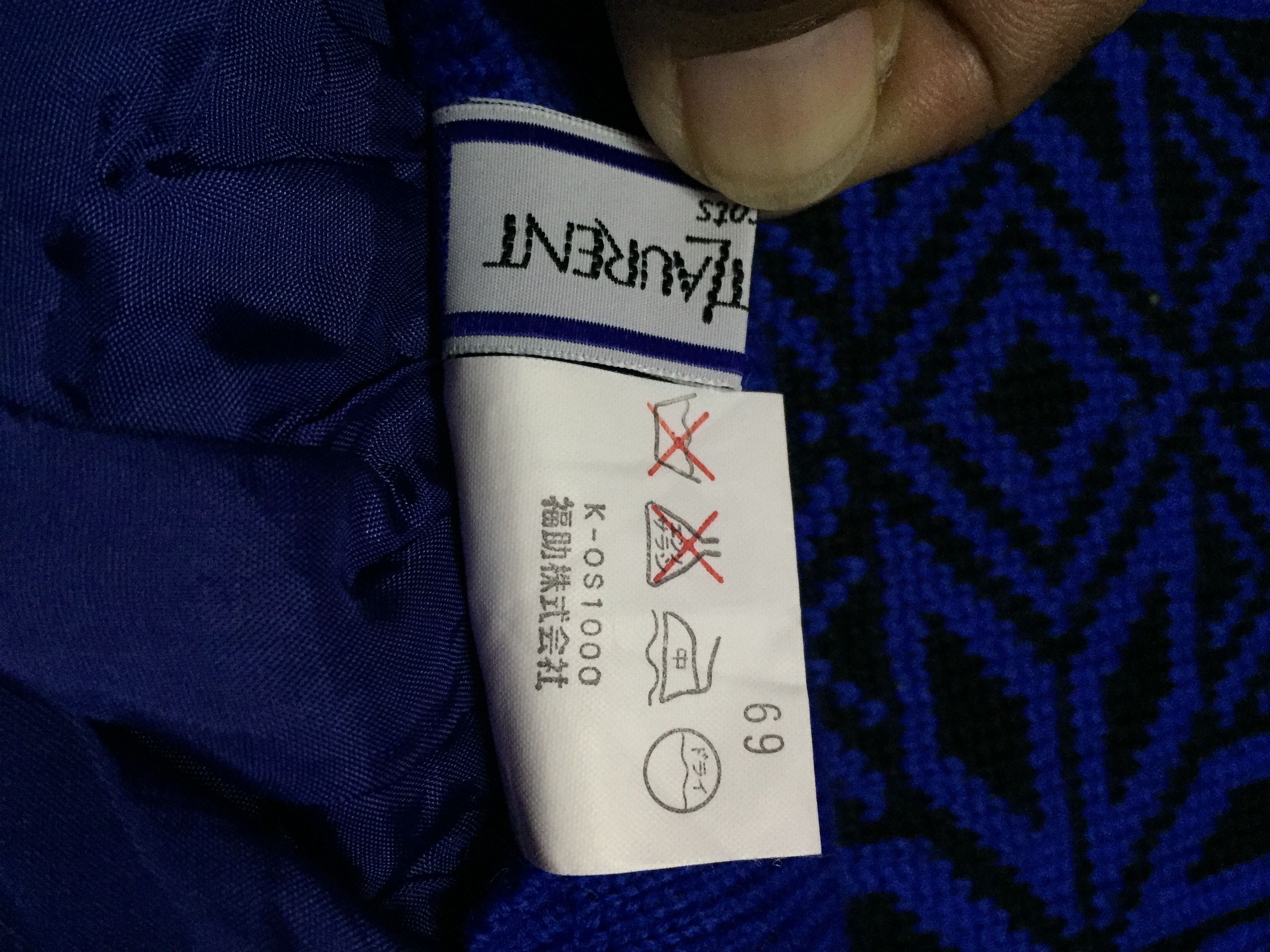 Yves Saint Laurent Yves Saint Laurent Tricot Size 24" / US 00 / IT 34 - 4 Thumbnail