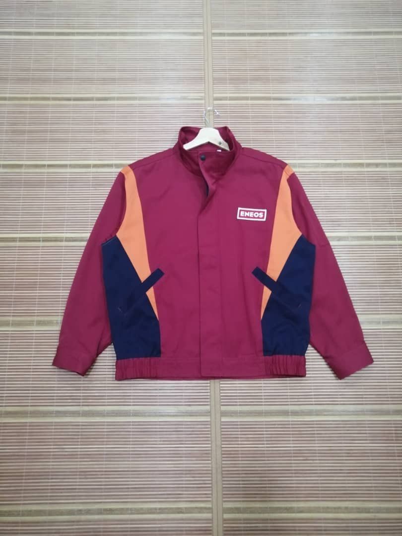 Japanese Brand Vintage Eneos Jacket Initial D Racing Size US XXL / EU 58 / 5 - 2 Thumbnail
