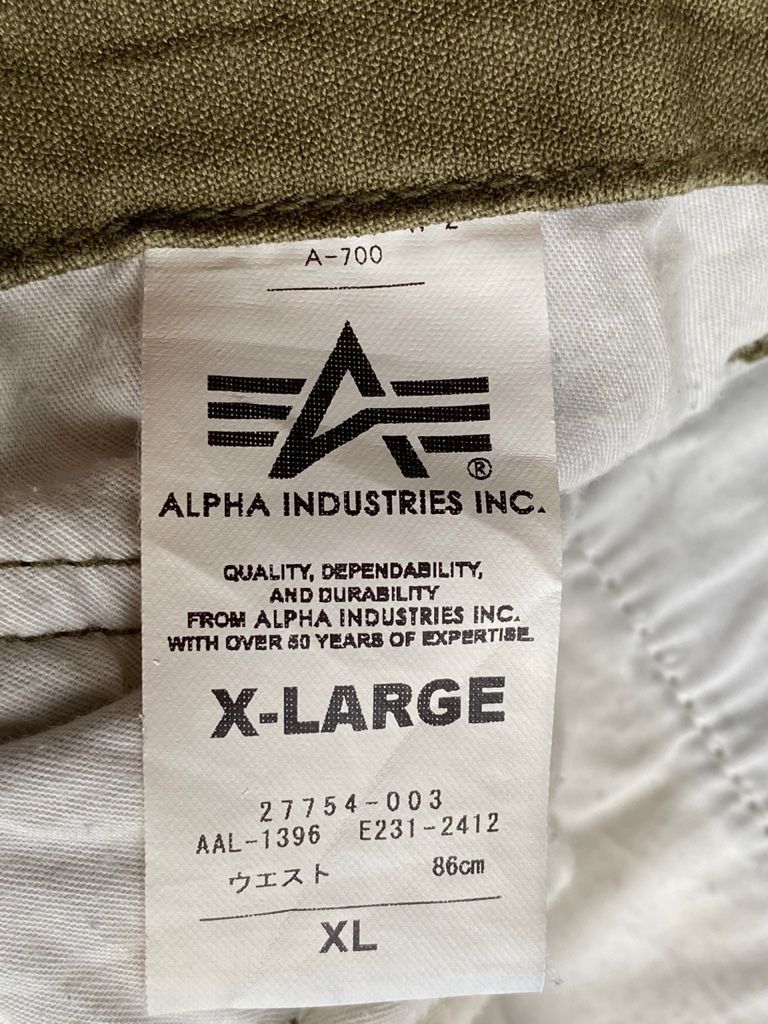 Vintage Alpha Industries Tactical Cargo Pants Multi Pocket Bondage Size US 36 / EU 52 - 8 Thumbnail
