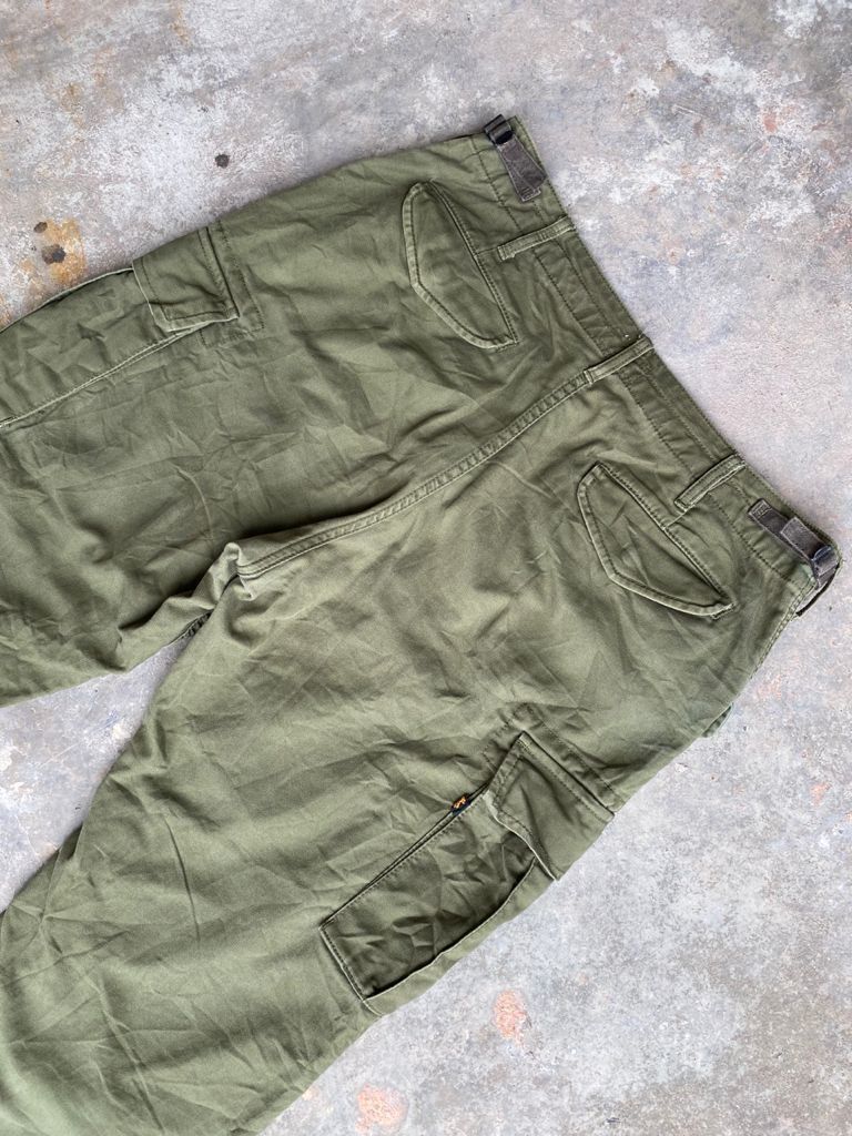 Vintage Alpha Industries Tactical Cargo Pants Multi Pocket Bondage Size US 36 / EU 52 - 12 Thumbnail