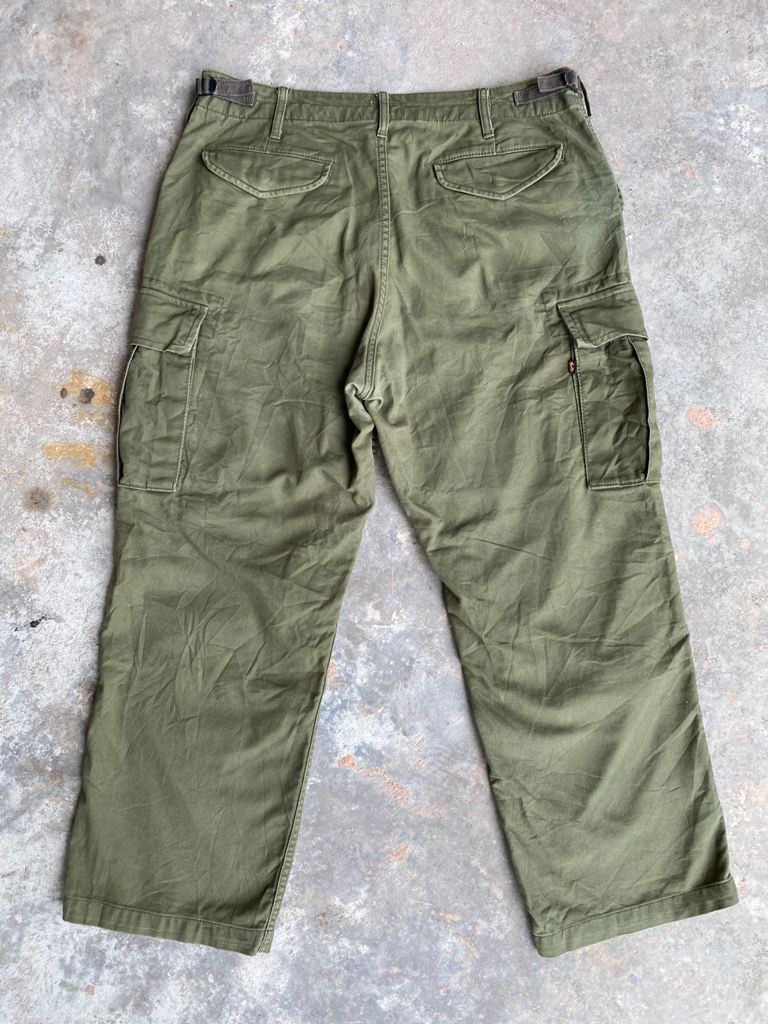 Vintage Alpha Industries Tactical Cargo Pants Multi Pocket Bondage Size US 36 / EU 52 - 2 Thumbnail