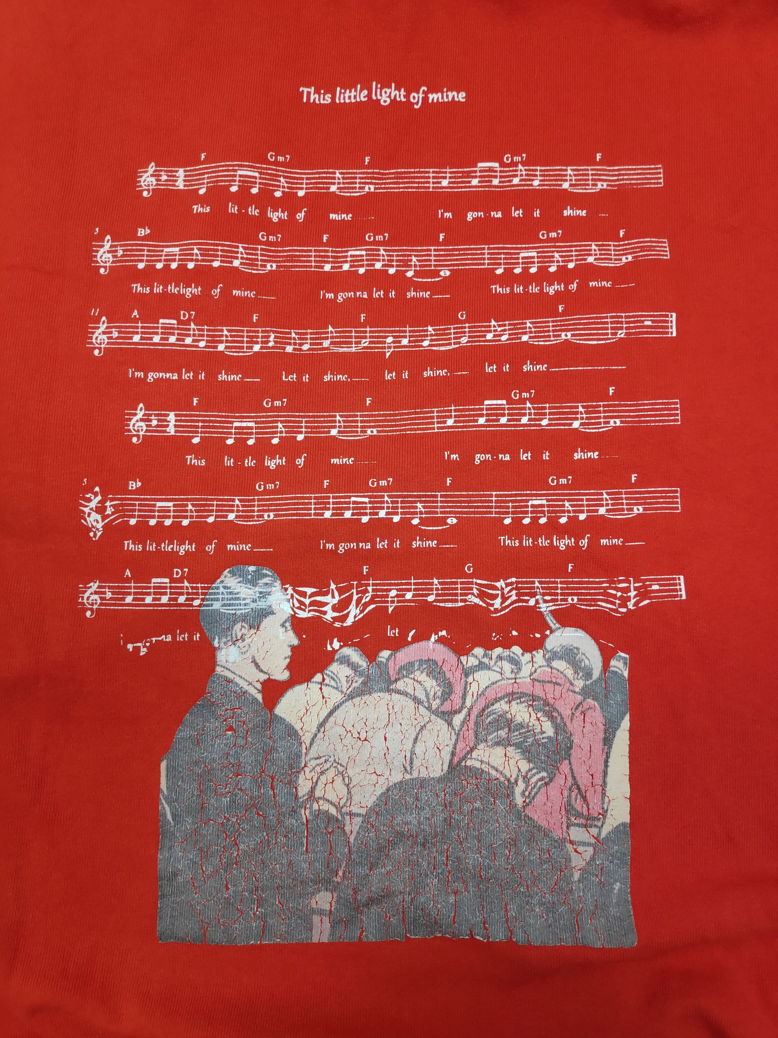 Band Tees × Designer THE INCORPORATED X JOHNNY CASH "THIS LITTLE LIGHT OF MINE" Size US XL / EU 56 / 4 - 4 Thumbnail