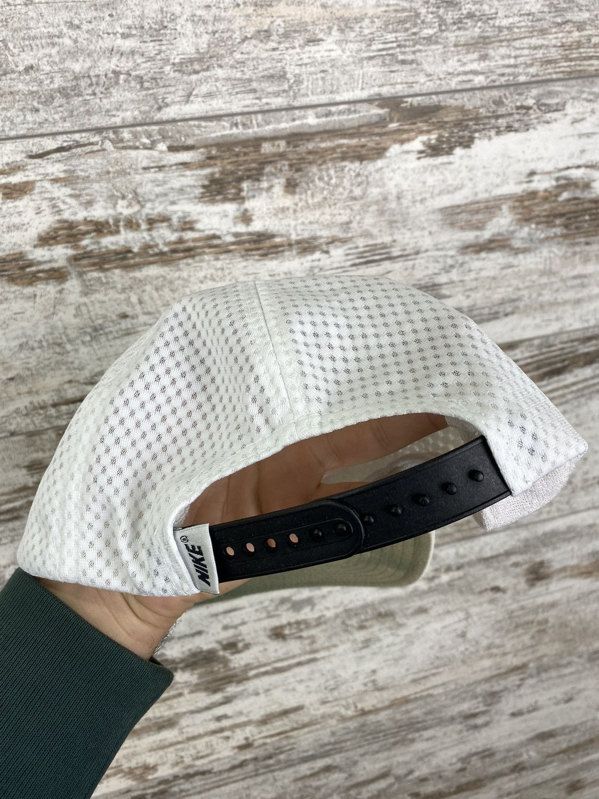 Nike × Vintage Mens Vintage Nike swoosh cap Streetwear hats y2k acg tn Size ONE SIZE - 5 Thumbnail
