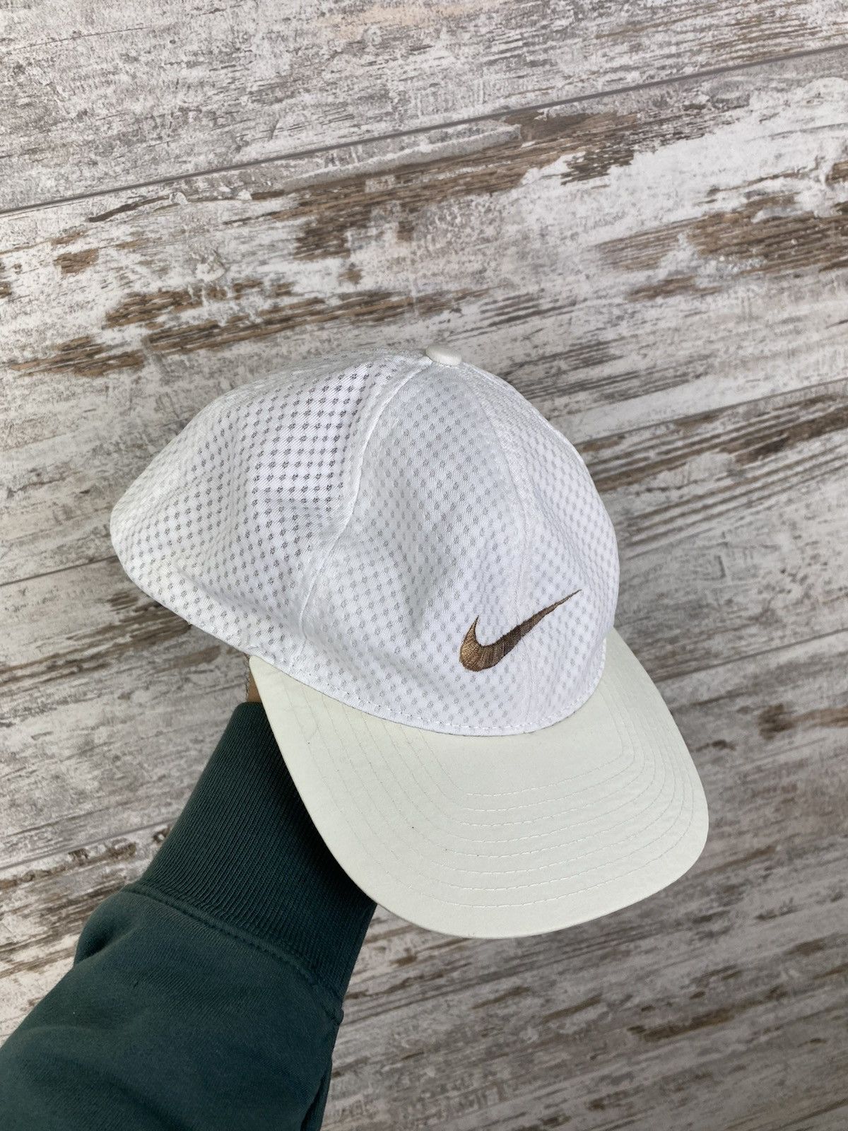 Nike × Vintage Mens Vintage Nike swoosh cap Streetwear hats y2k acg tn Size ONE SIZE - 2 Thumbnail