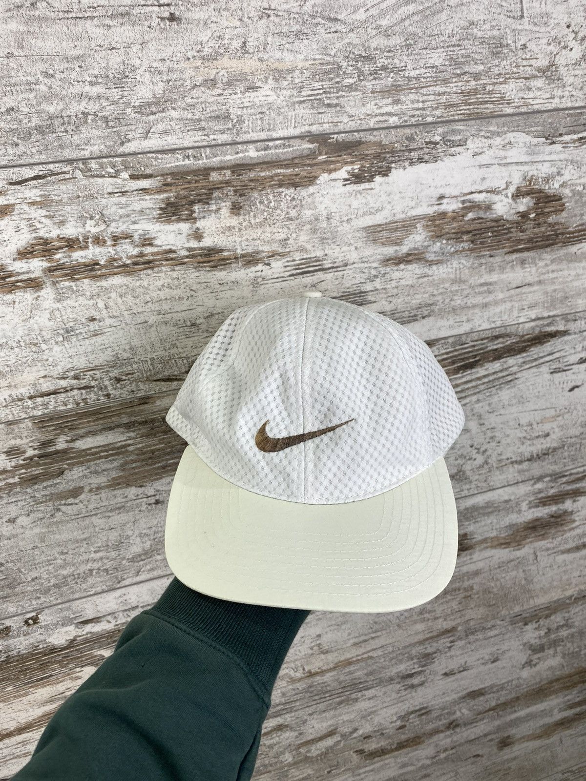 Nike × Vintage Mens Vintage Nike swoosh cap Streetwear hats y2k acg tn Size ONE SIZE - 1 Thumbnail