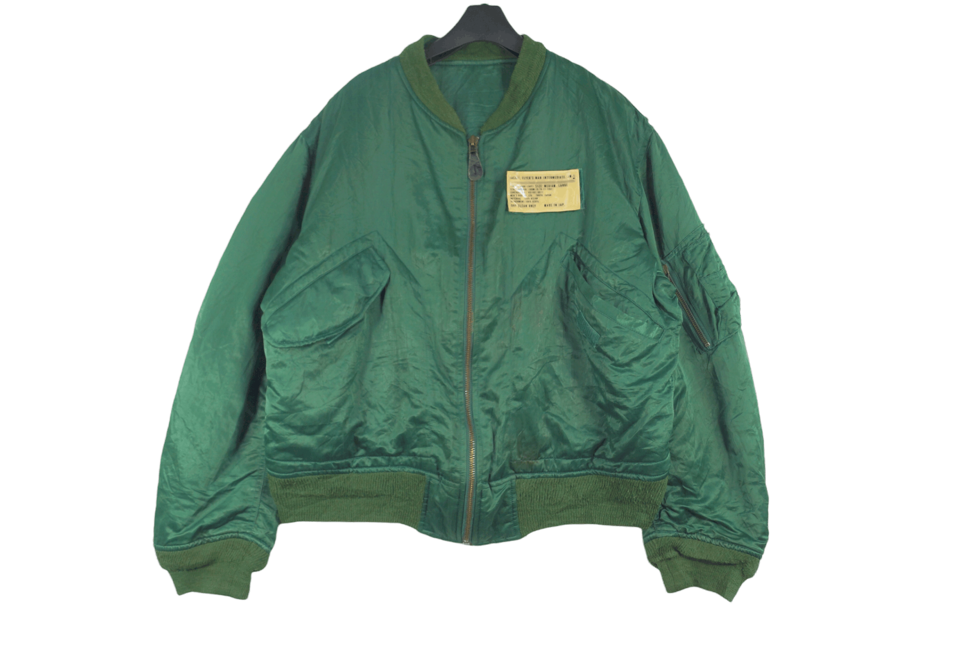 ✅ Vintage Man's Bigi Bomber Flight Jacket Japan