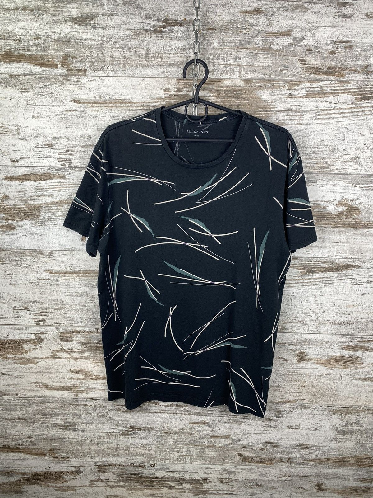 Allsaints × Japanese Brand Mens AllSaints AOTELAND SS CREW T-shirt Size US S / EU 44-46 / 1 - 1 Thumbnail