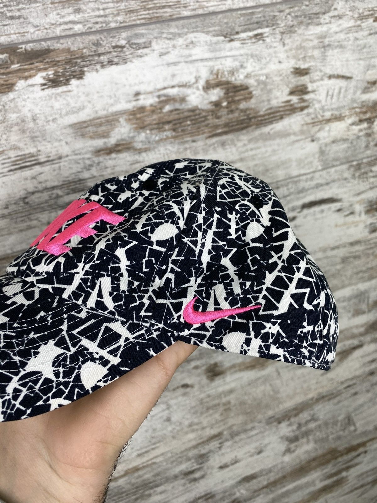 Nike × Vintage Mens Vintage Nike big logo cap rare streetwear y2k 90s Size ONE SIZE - 3 Thumbnail