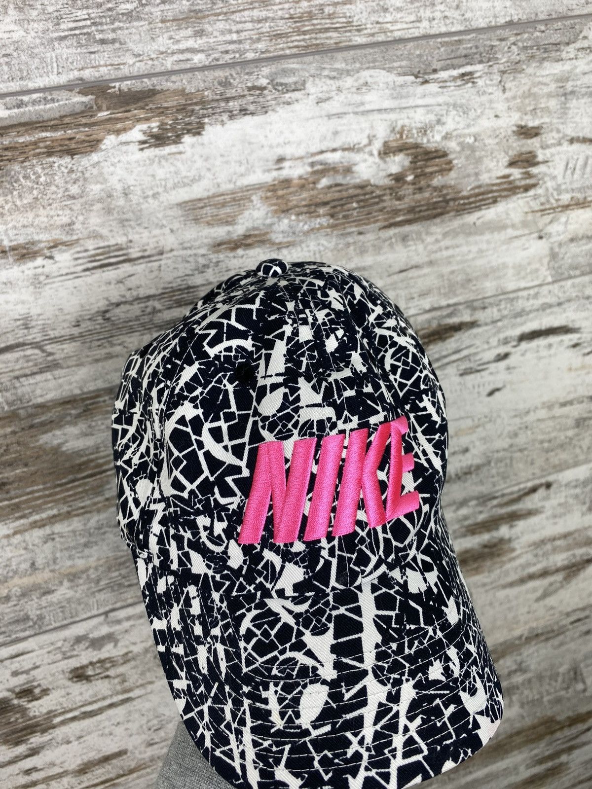 Nike × Vintage Mens Vintage Nike big logo cap rare streetwear y2k 90s Size ONE SIZE - 4 Thumbnail