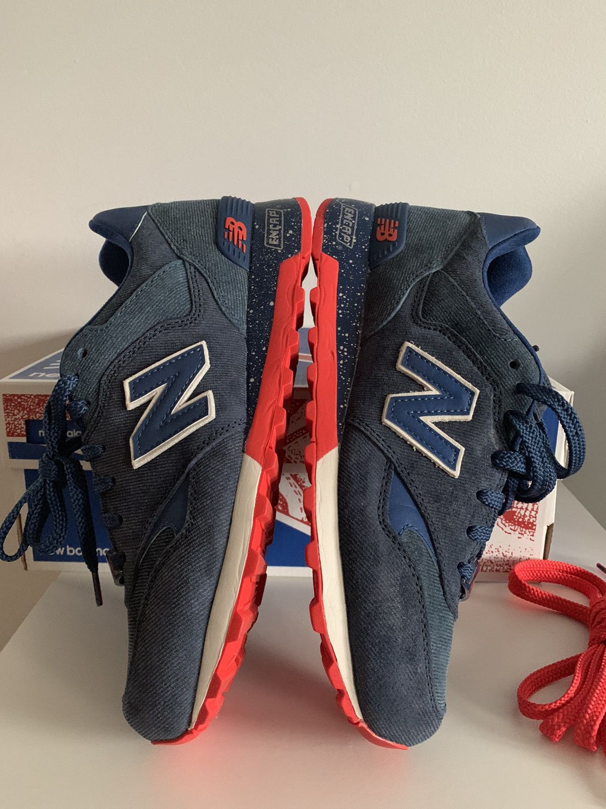 Kith × New Balance Ronnie Fieg x 577 Low Americana Size US 8 / EU 41 - 5 Thumbnail