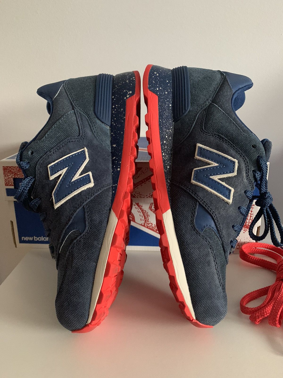 Kith × New Balance Ronnie Fieg x 577 Low Americana Size US 8 / EU 41 - 4 Thumbnail