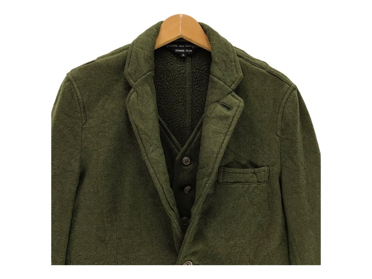 Comme des Garcons × Comme des Garcons Homme × Comme des Garcons Homme Plus Vintage Comme Des Garçons Homme Plus Wool Jacket CDG Size US XS / EU 42 / 0 - 5 Thumbnail