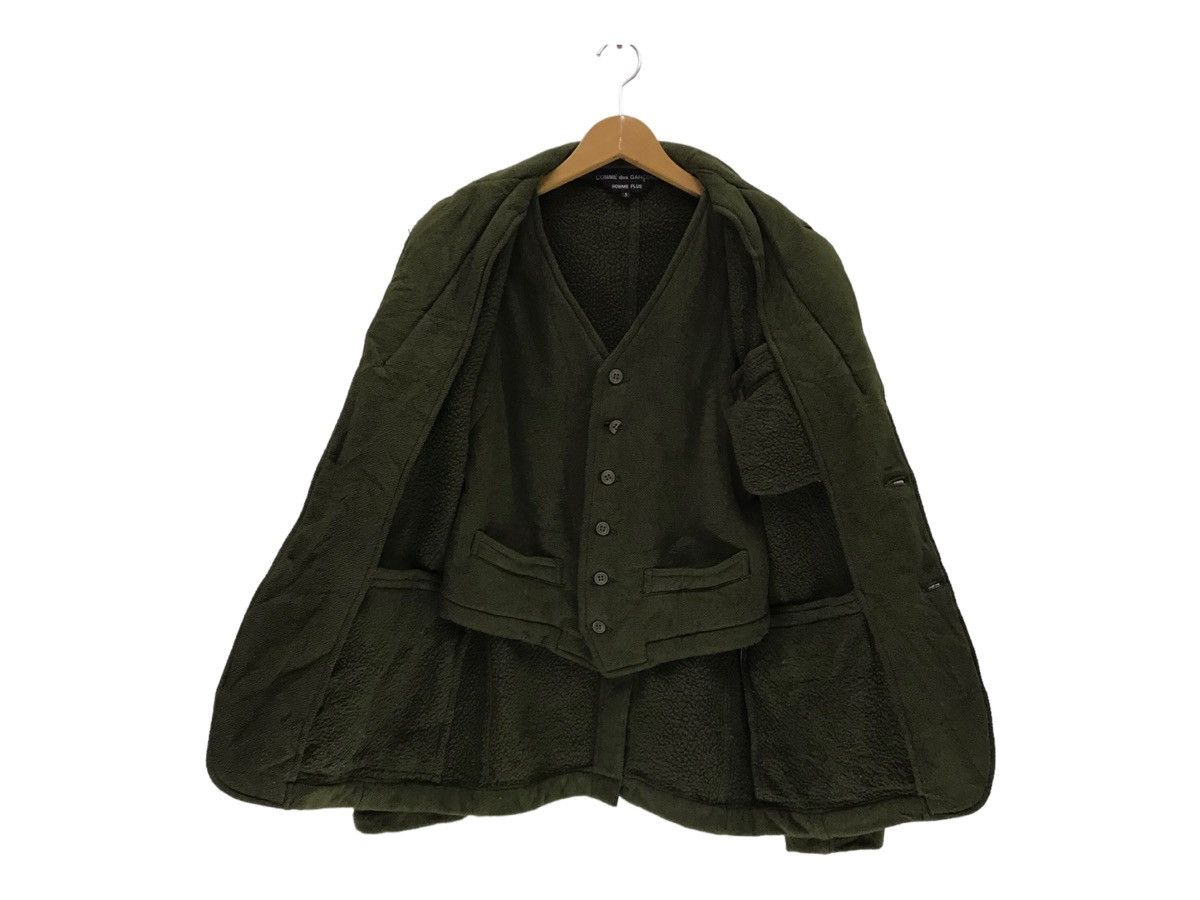 Comme des Garcons × Comme des Garcons Homme × Comme des Garcons Homme Plus Vintage Comme Des Garçons Homme Plus Wool Jacket CDG Size US XS / EU 42 / 0 - 2 Thumbnail