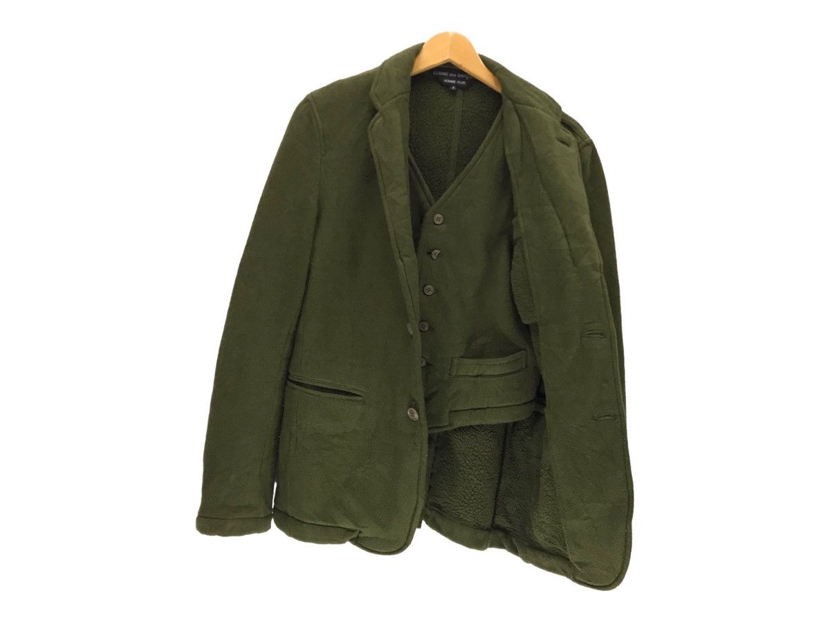 Comme des Garcons × Comme des Garcons Homme × Comme des Garcons Homme Plus Vintage Comme Des Garçons Homme Plus Wool Jacket CDG Size US XS / EU 42 / 0 - 3 Thumbnail