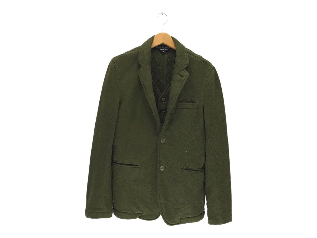 Comme des Garcons × Comme des Garcons Homme × Comme des Garcons Homme Plus Vintage Comme Des Garçons Homme Plus Wool Jacket CDG Size US XS / EU 42 / 0 - 4 Thumbnail
