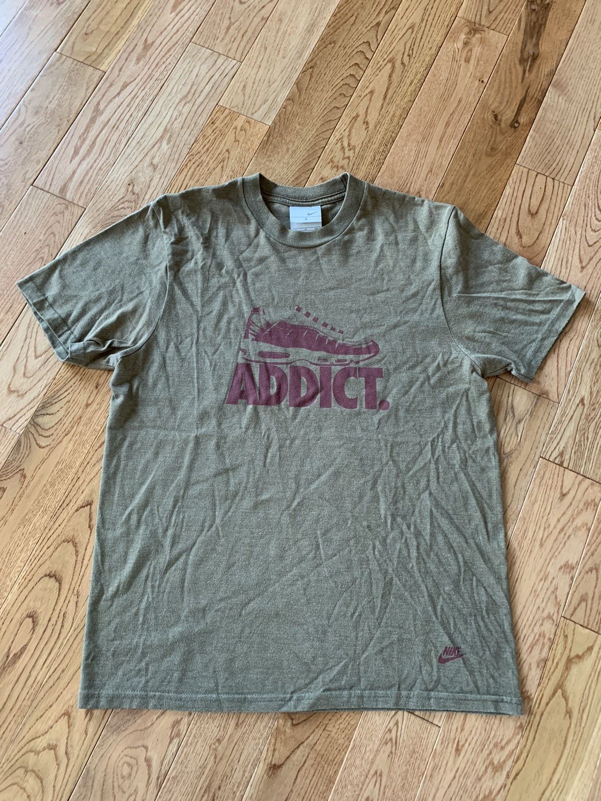Nike × Vintage Nike air max 95 addict t shirt Size US S / EU 44-46 / 1 - 1 Thumbnail