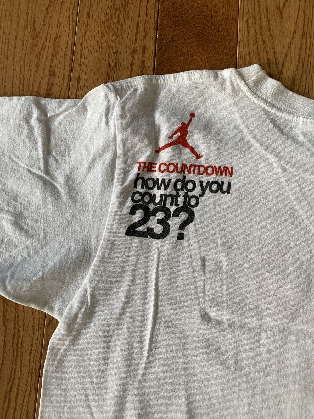 Jordan Brand × Vintage Vintage Jordan “cdp” countdown t shirt Size US S / EU 44-46 / 1 - 6 Thumbnail
