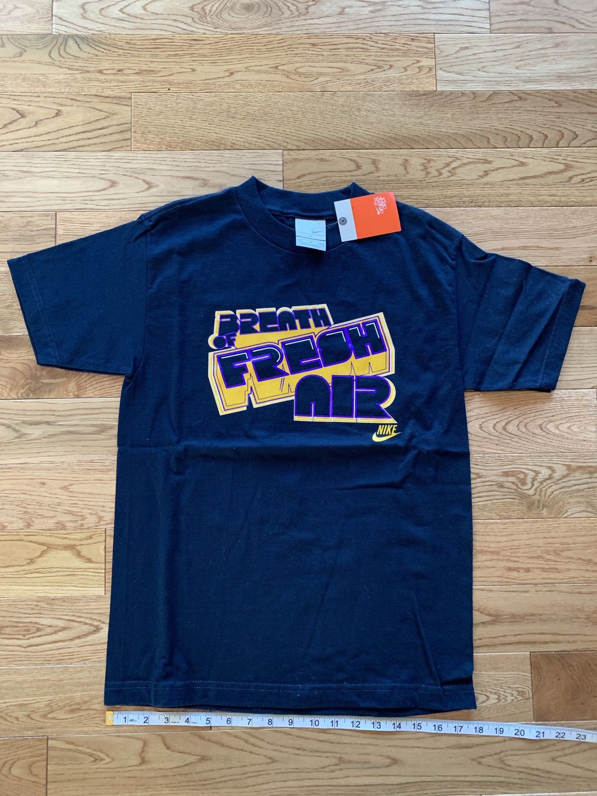 Nike × Vintage Vintage Nike breath of fresh air t shirt Size US S / EU 44-46 / 1 - 1 Thumbnail