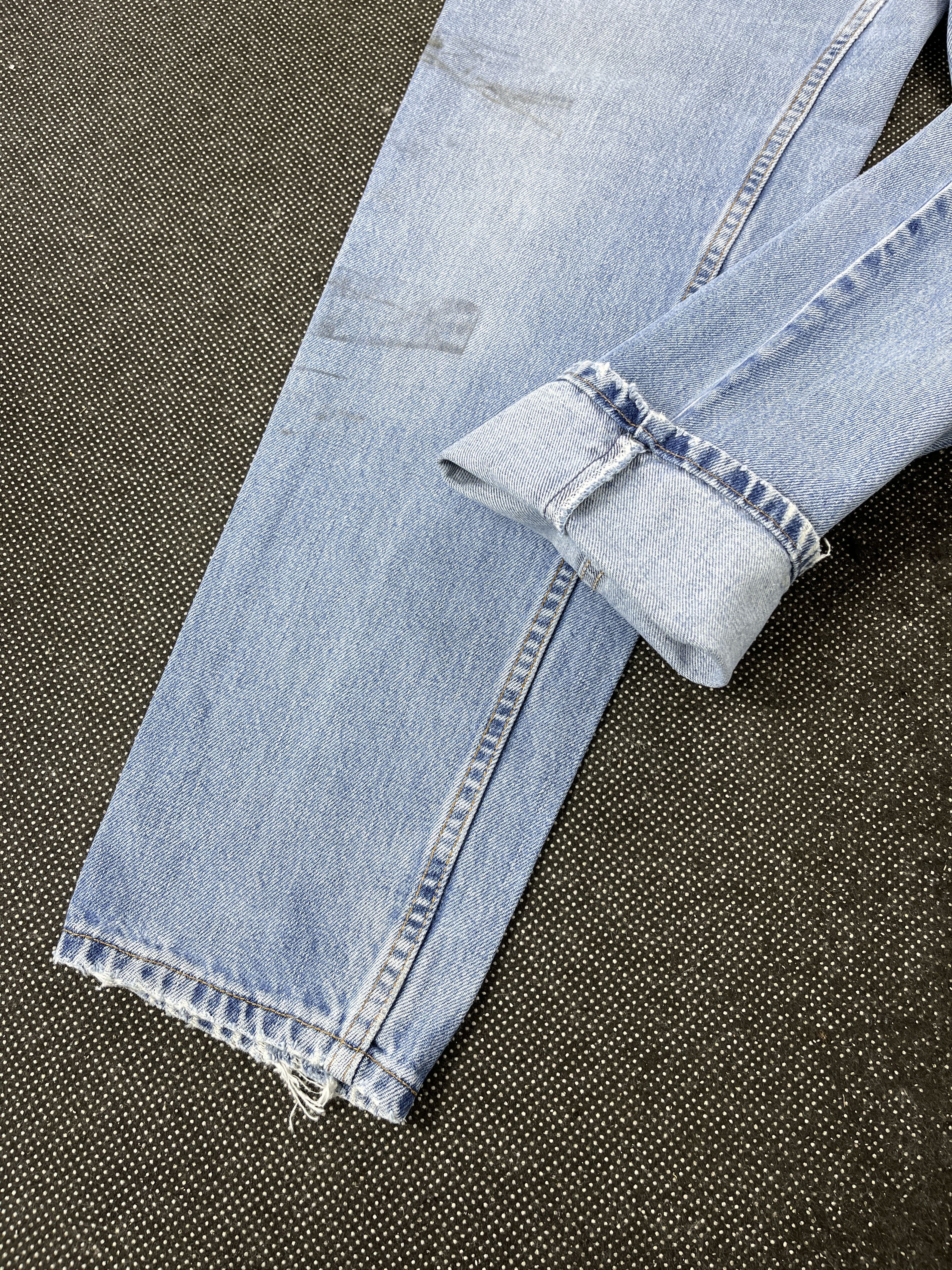 Levi's × Vintage Vintage Levi’s 550 Light Wash Jeans Tapered Denim - J566 Size 29" - 6 Thumbnail