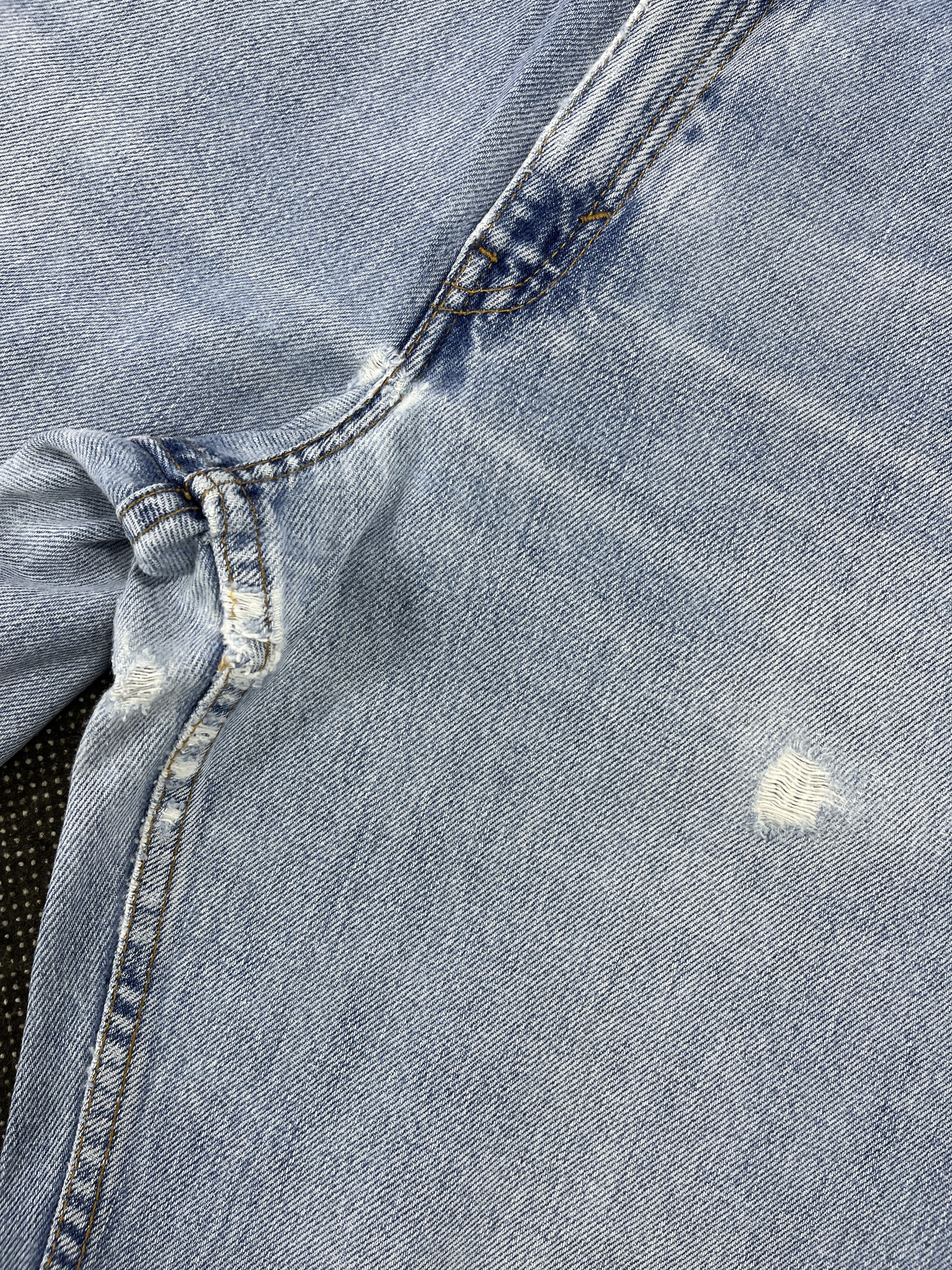 Levi's × Vintage Vintage Levi’s 550 Light Wash Jeans Tapered Denim - J566 Size 29" - 5 Thumbnail