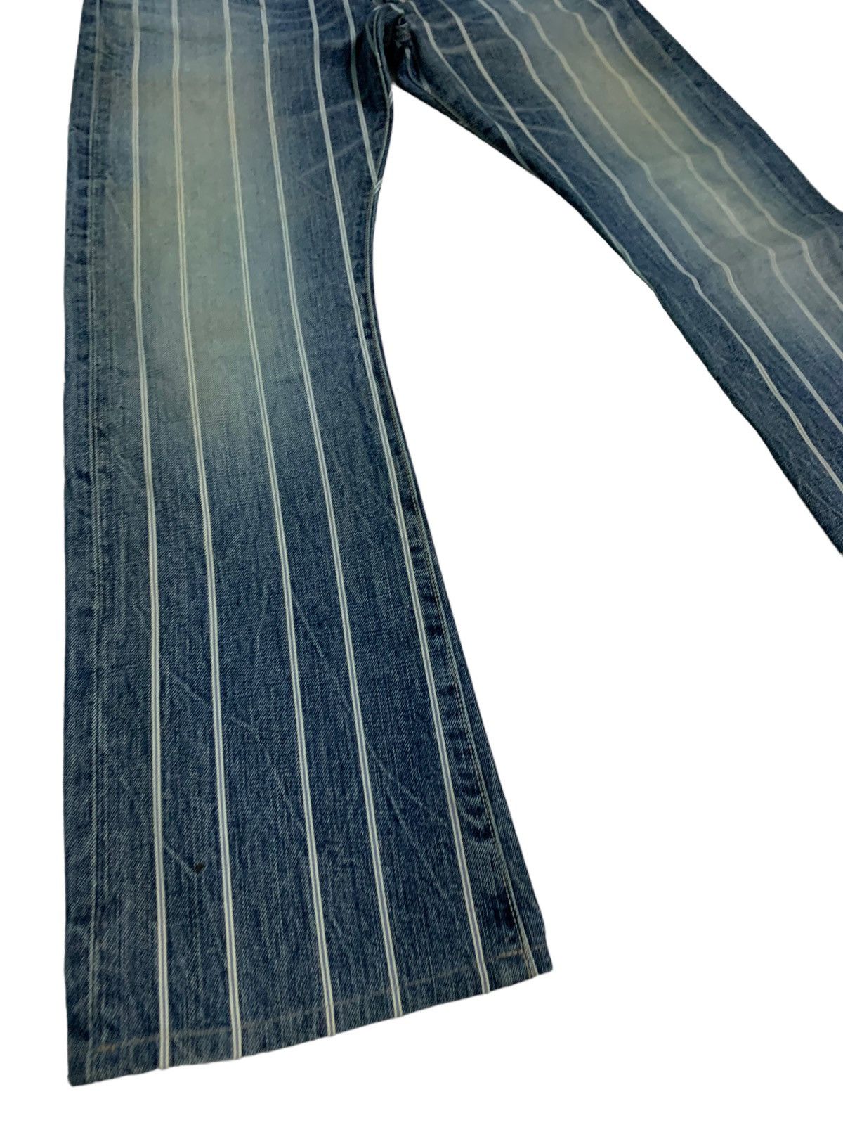 Edwin Dope🔥Vintage Edwin Stripes Selvedge Denim Size US 30 / EU 46 - 4 Thumbnail