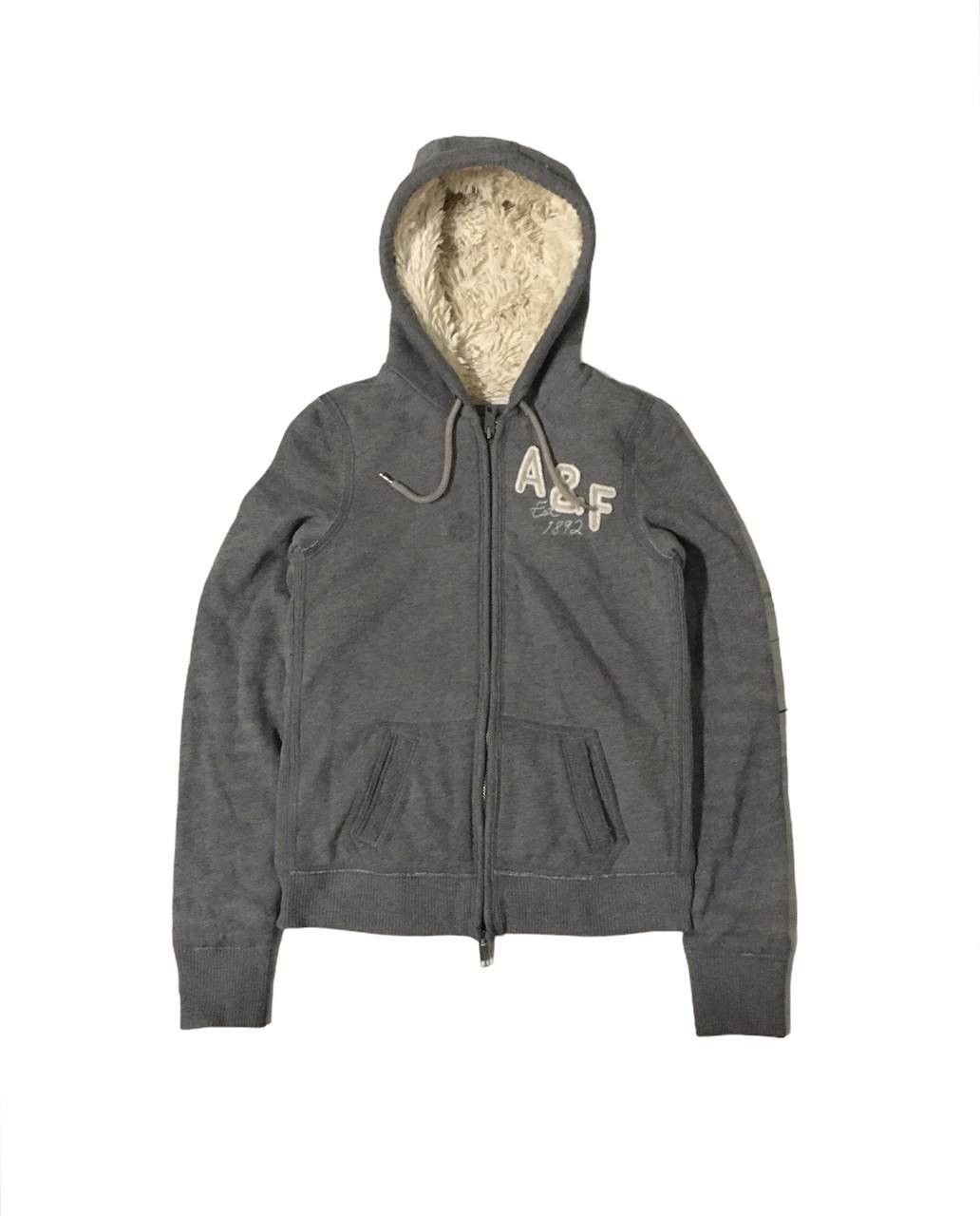 Abercrombie & Fitch 🔥Abercrombie & Fitch Hoodies Jacket Fleece Sherpa Inside Size US S / EU 44-46 / 1 - 1 Thumbnail