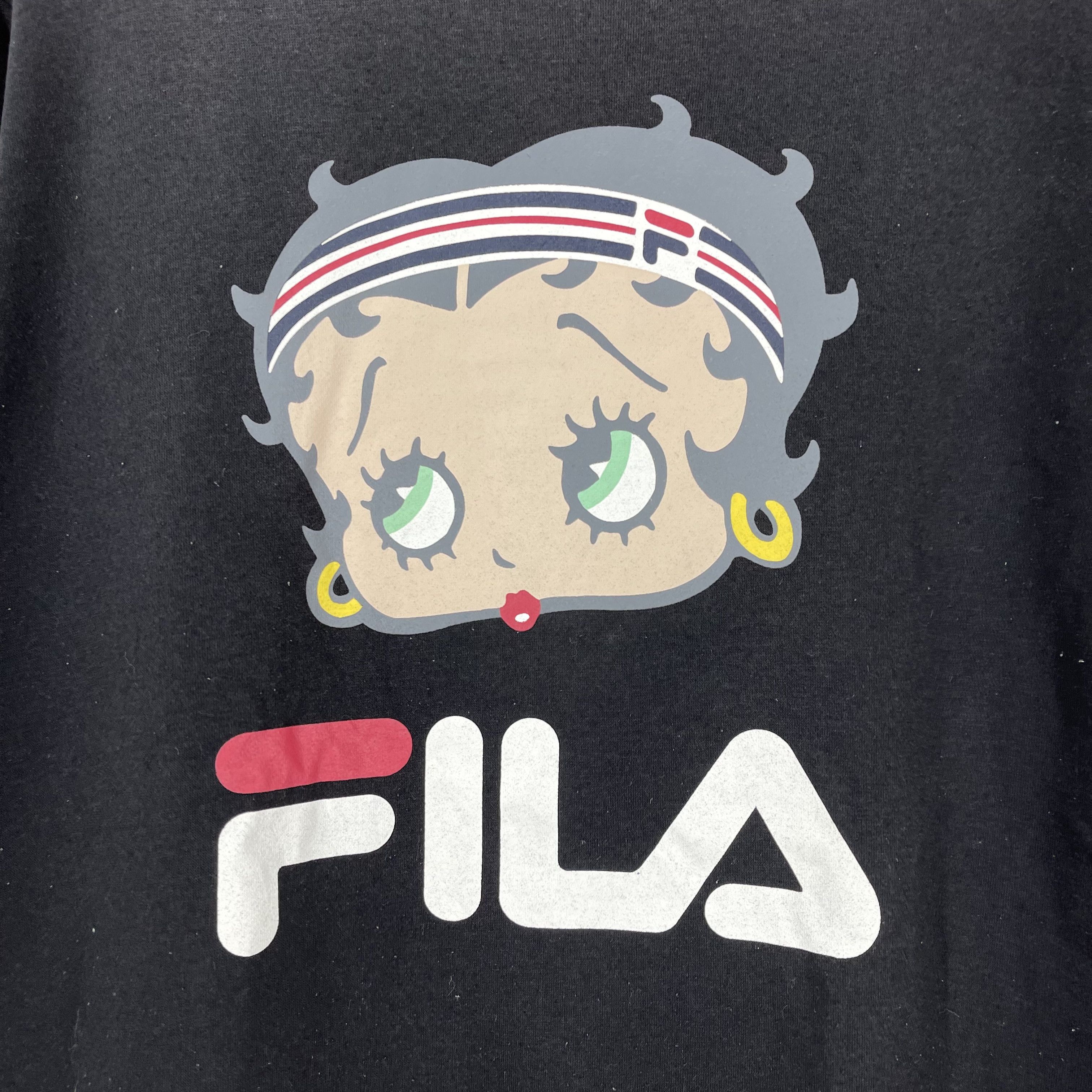 Fila FILA x BETTY BOOP Crew Neck Sweatshirt #1238/AQ Size US M / EU 48-50 / 2 - 2 Thumbnail