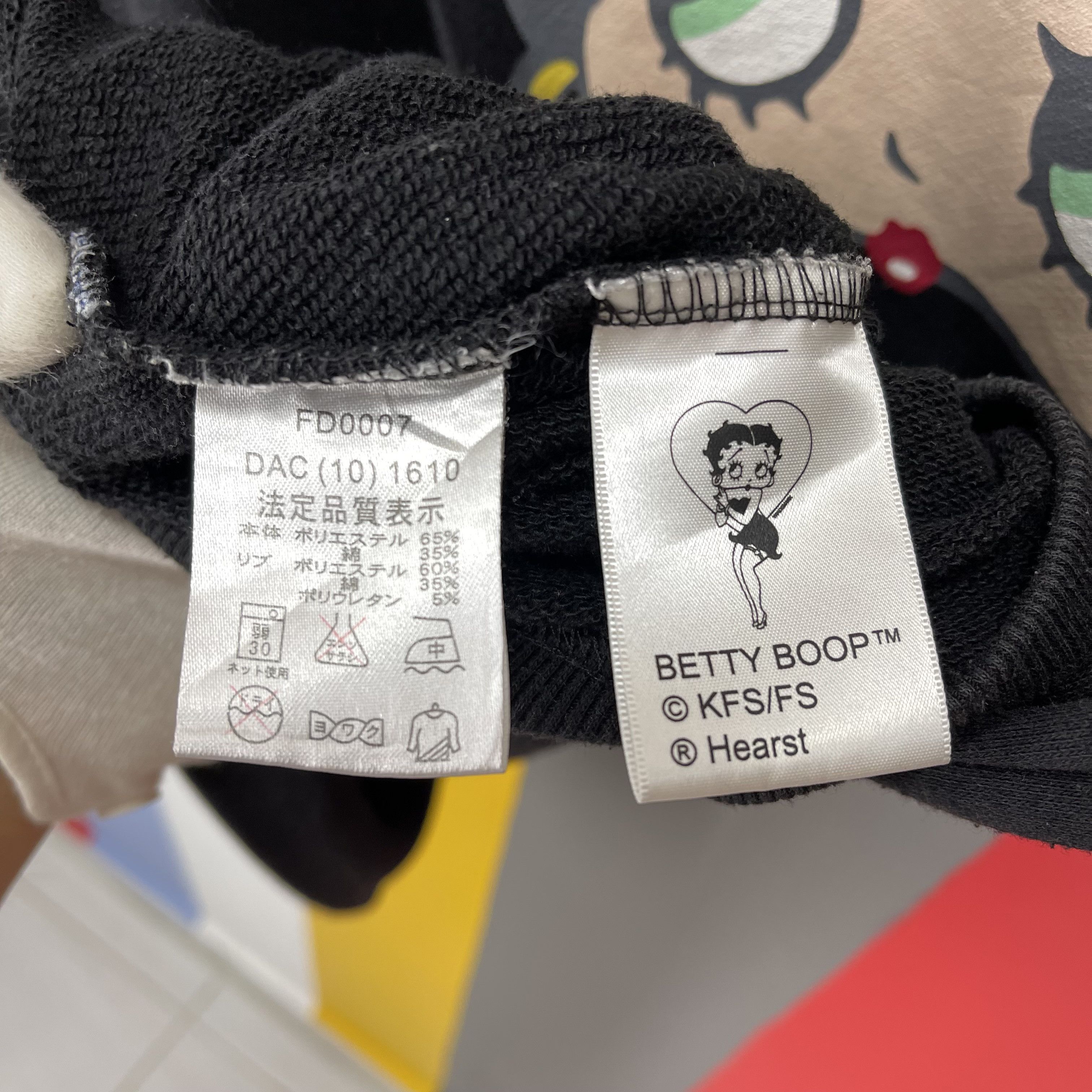 Fila FILA x BETTY BOOP Crew Neck Sweatshirt #1238/AQ Size US M / EU 48-50 / 2 - 6 Thumbnail