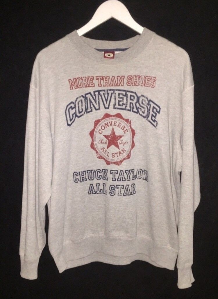 Converse 🔥Vintage Converse Sweatshirts Size US L / EU 52-54 / 3 - 1 Thumbnail
