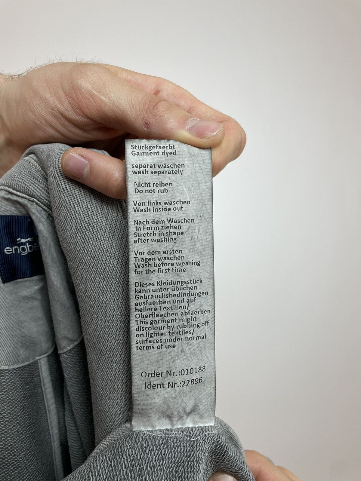 Other engbers Cotton Blazer washed gray Mens size L Size 50L - 14 Thumbnail
