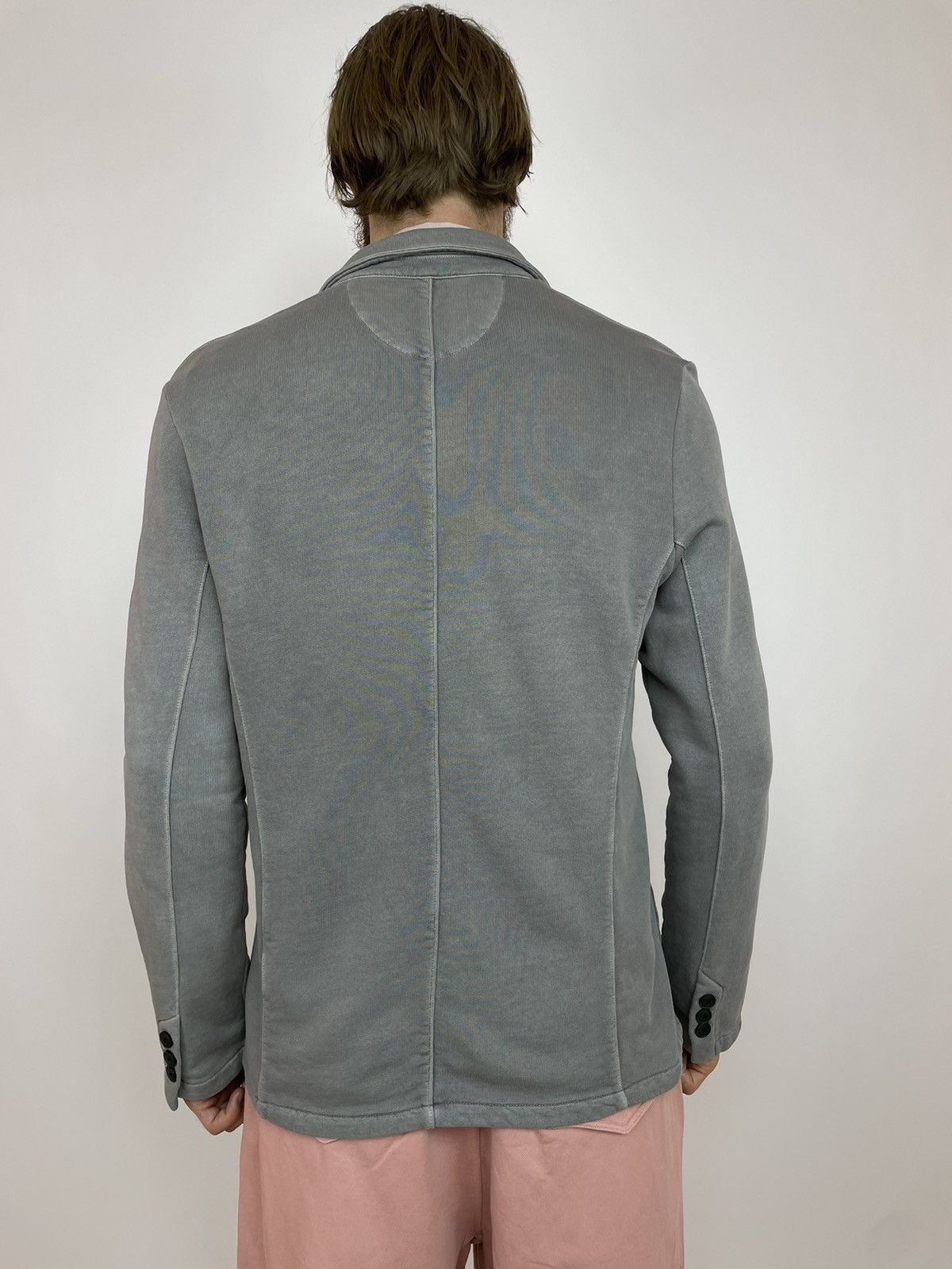 Other engbers Cotton Blazer washed gray Mens size L Size 50L - 6 Thumbnail