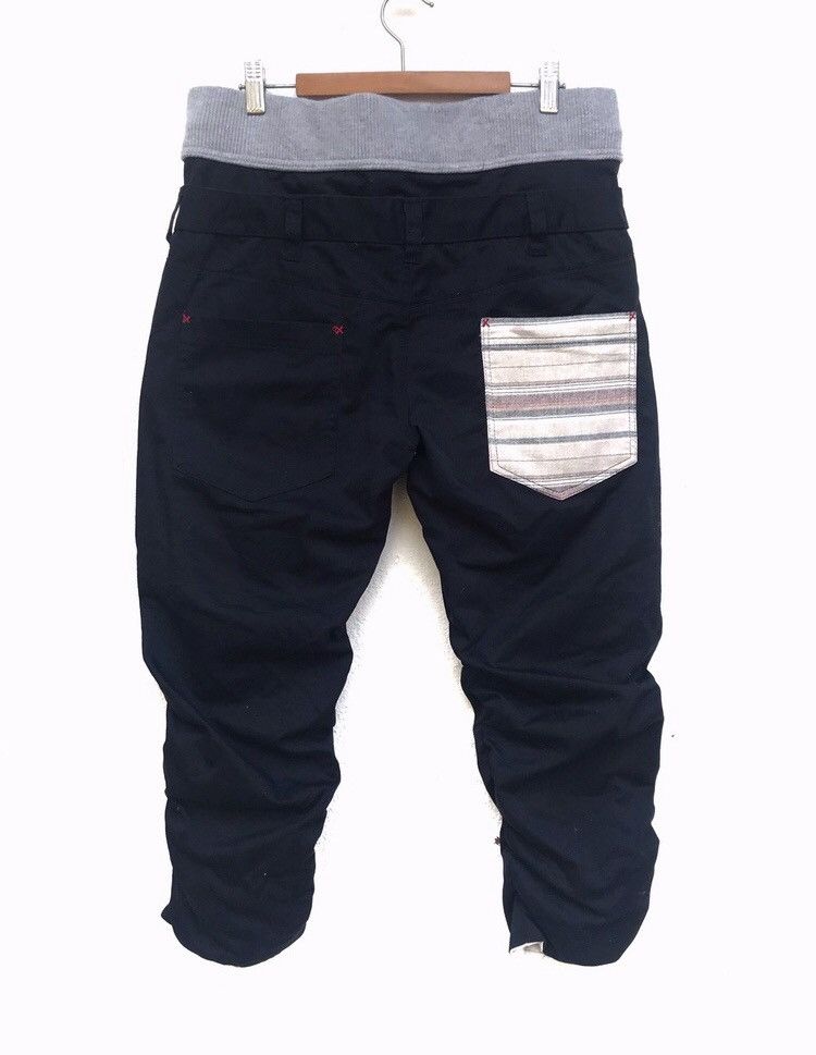 Japanese Brand × Vintage 🔥Culture Mix Styles Casual Cropped Track Pants Size US 32 / EU 48 - 2 Thumbnail