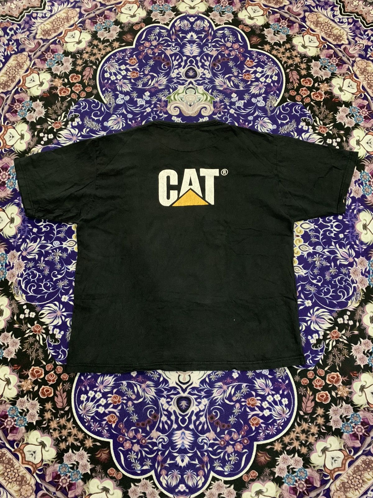 Caterpillar Vintage Caterpillar T- Shirt Size US XL / EU 56 / 4 - 8 Thumbnail
