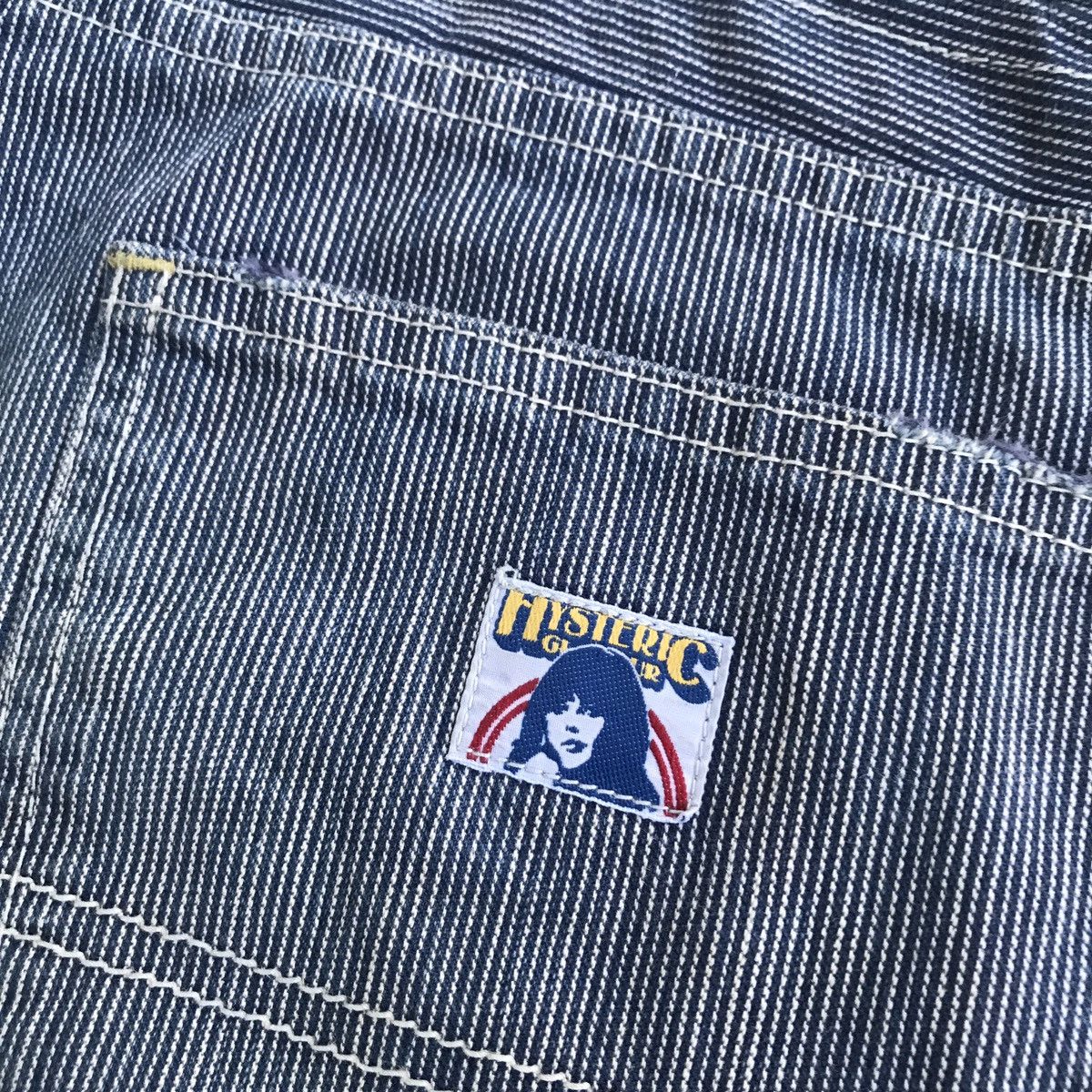 Hysteric Glamour × If Six Was Nine × Japanese Brand Hysteric Glamour Hickory Stripes Carpenter Short Pants Size US 32 / EU 48 - 8 Thumbnail