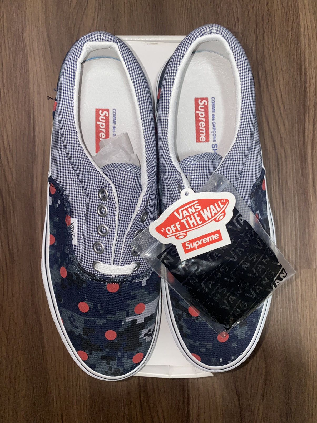 Supreme x Vans Era Pro CDG Commedesgarcons - SS13 Comme des Garcons × Supreme × Vans VANS X SUPREME X COMME  main image 2