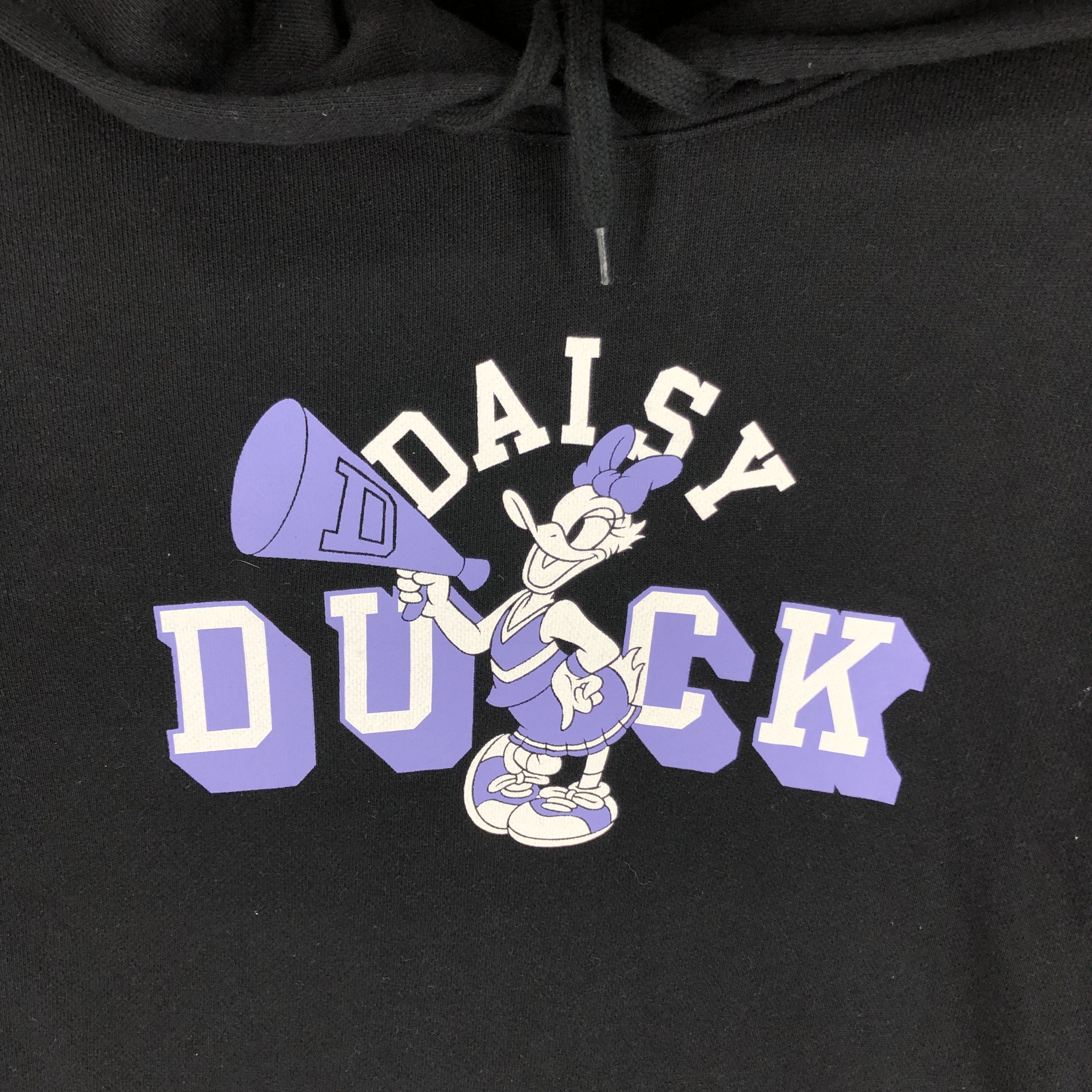 Disney DAISY DUCK Hoodie Pullover #2452-85 Size S / US 4 / IT 40 - 2 Thumbnail