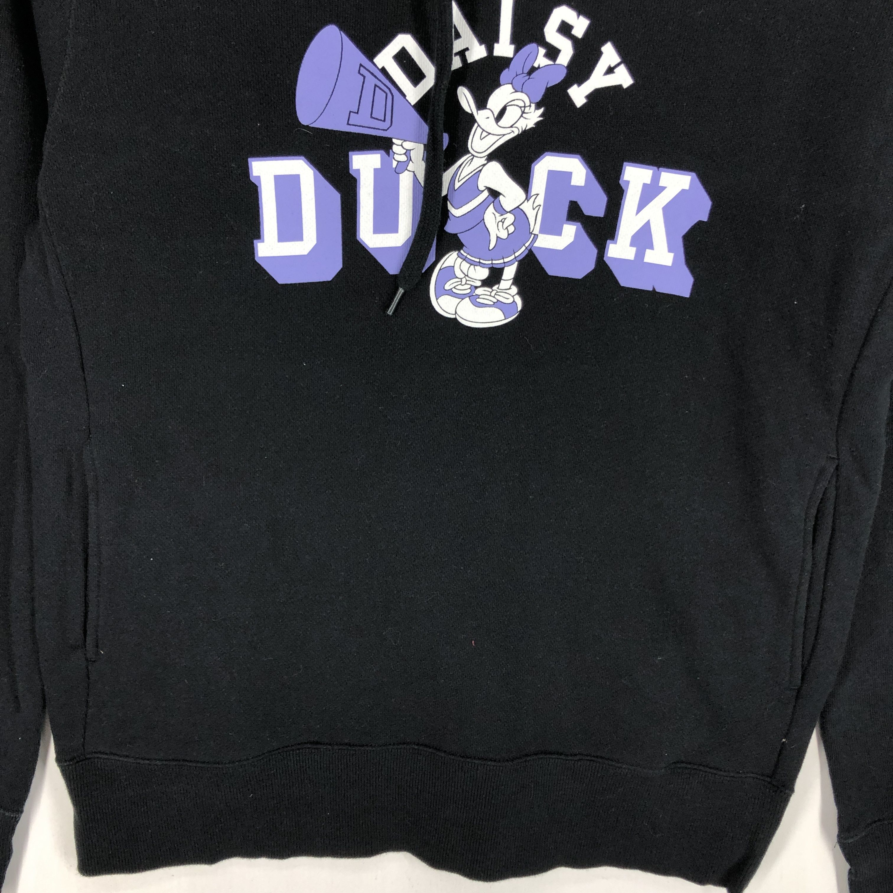 Disney DAISY DUCK Hoodie Pullover #2452-85 Size S / US 4 / IT 40 - 3 Thumbnail