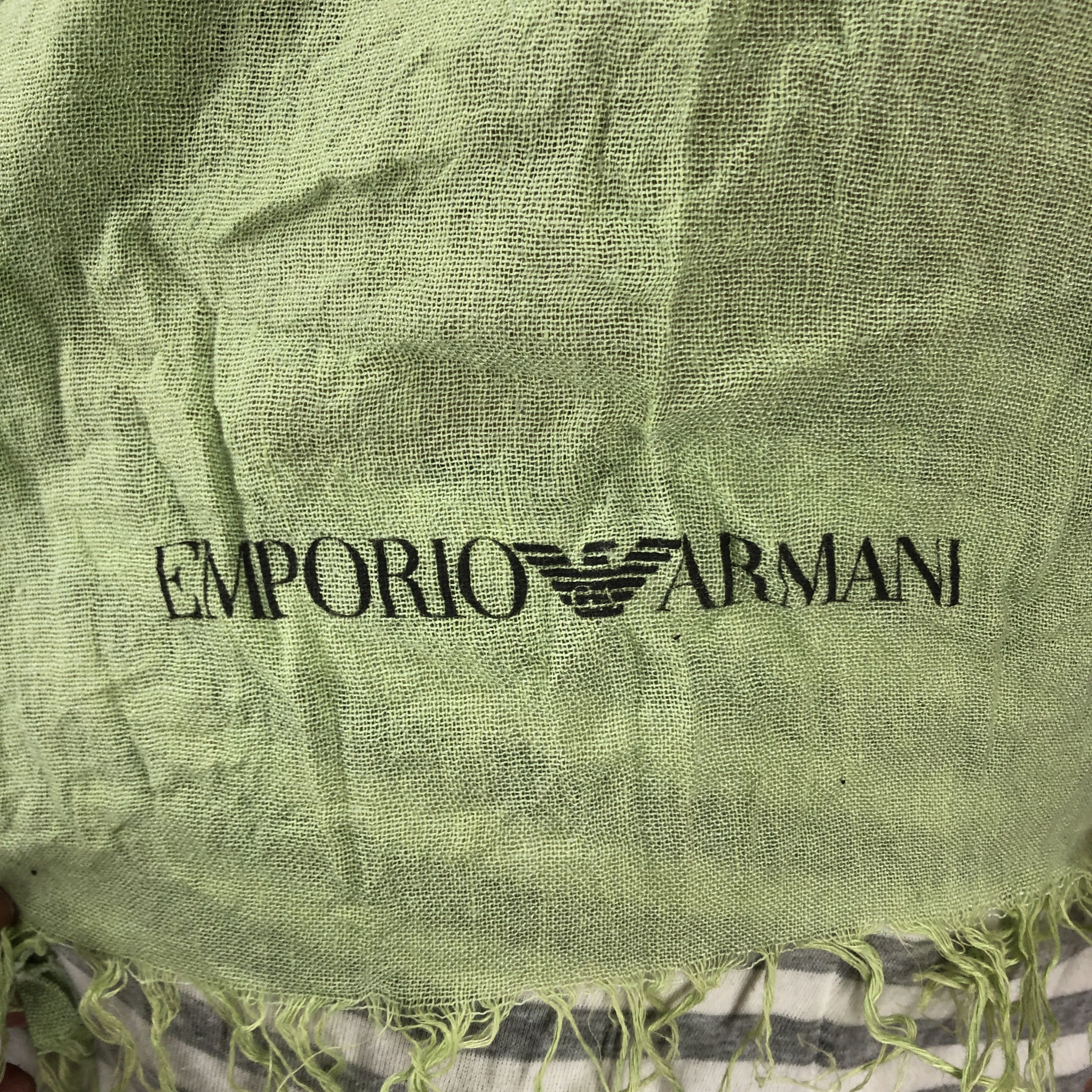 Emporio Armani EMPORIO ARMANI Muffler Scarf #0851/AG Size ONE SIZE - 2 Thumbnail