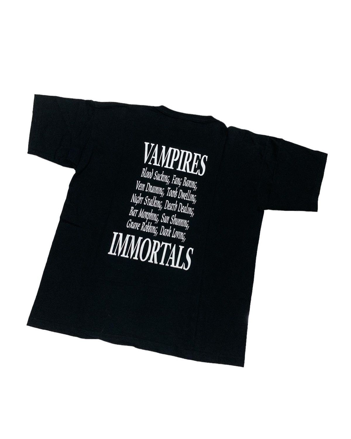 Band Tees VINTAGE 1990s BRIDES OF DRACULA SHIRT Size US XL / EU 56 / 4 - 2 Thumbnail