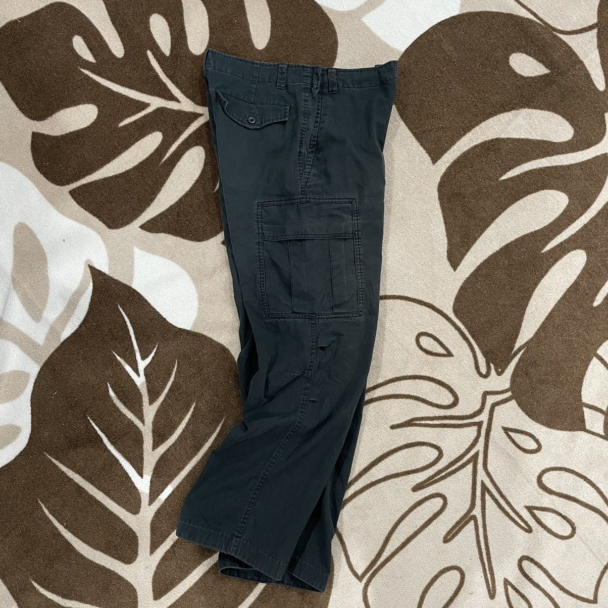 Nike Nike Y2K Cargo pants black Size US 33 - 4 Thumbnail