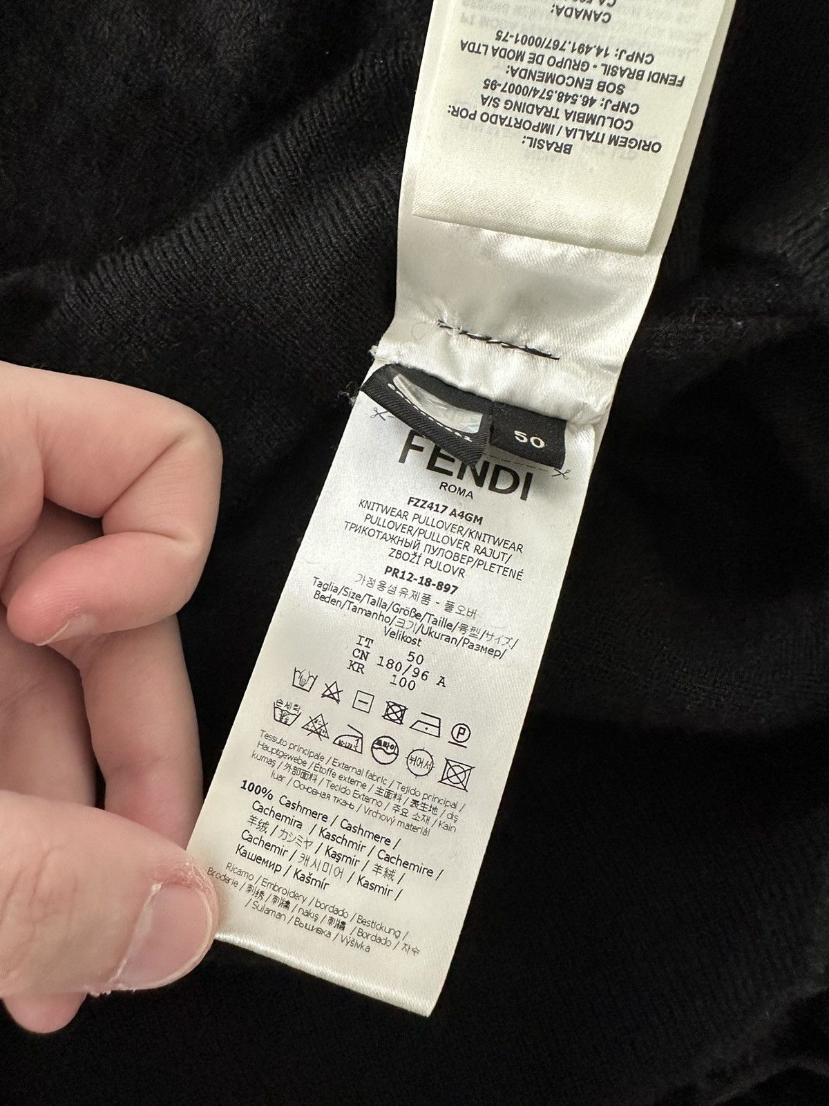 Fendi Fendi Sweater Size US M / EU 48-50 / 2 - 9 Thumbnail