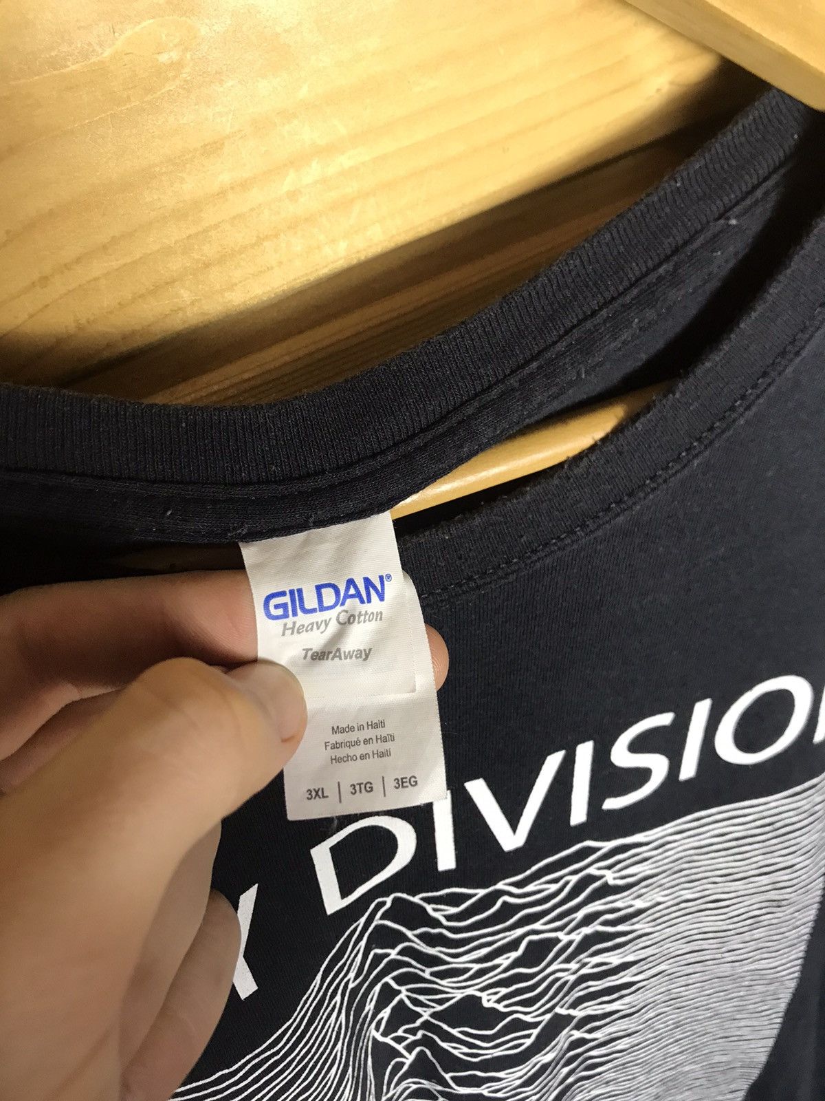 Vintage Joy Division band t-shirt 3Xl Size US XXL / EU 58 / 5 - 6 Thumbnail