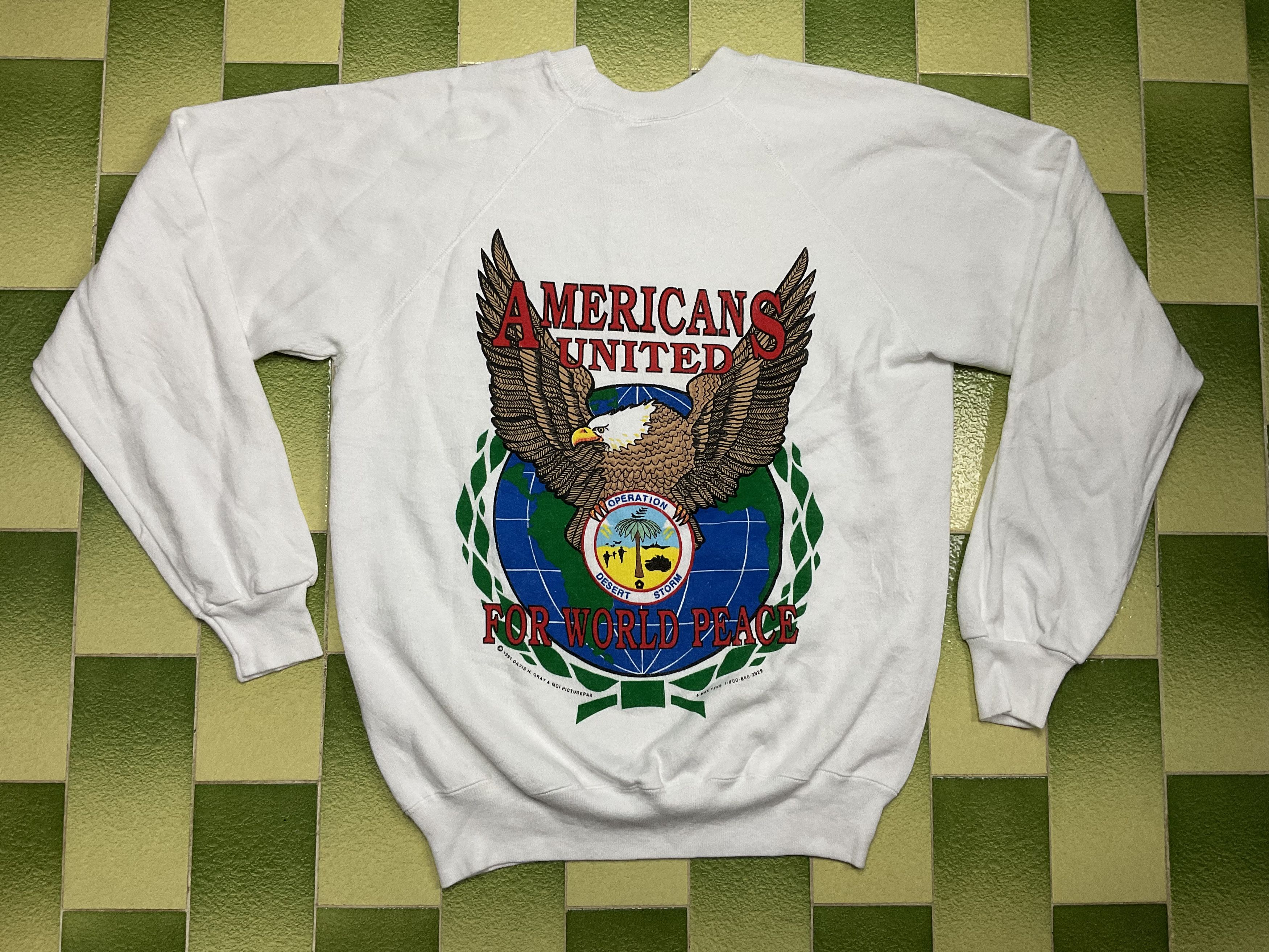 Operation desert storm crewneck hotsell